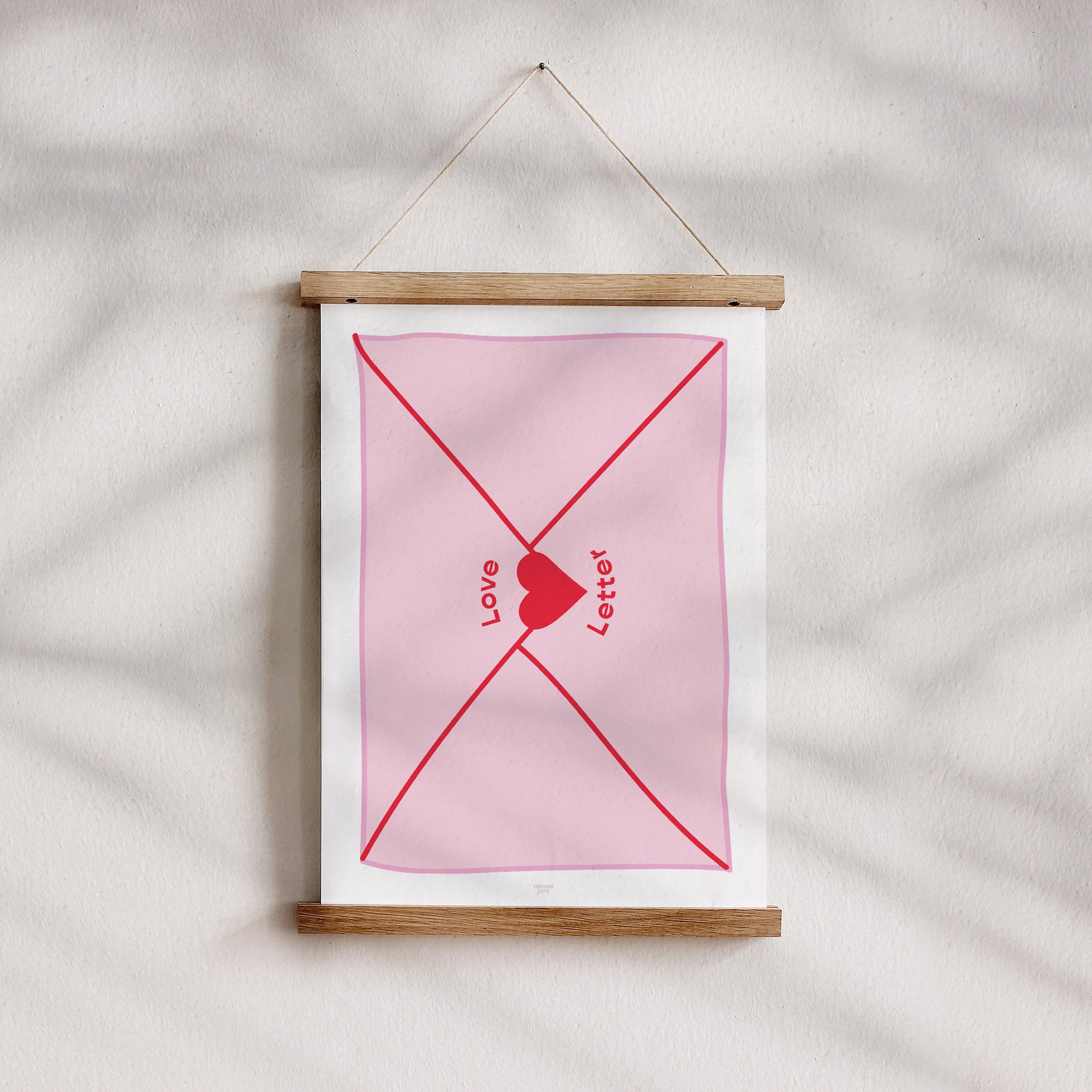 Affiche Portrait Love letter photo N° 4