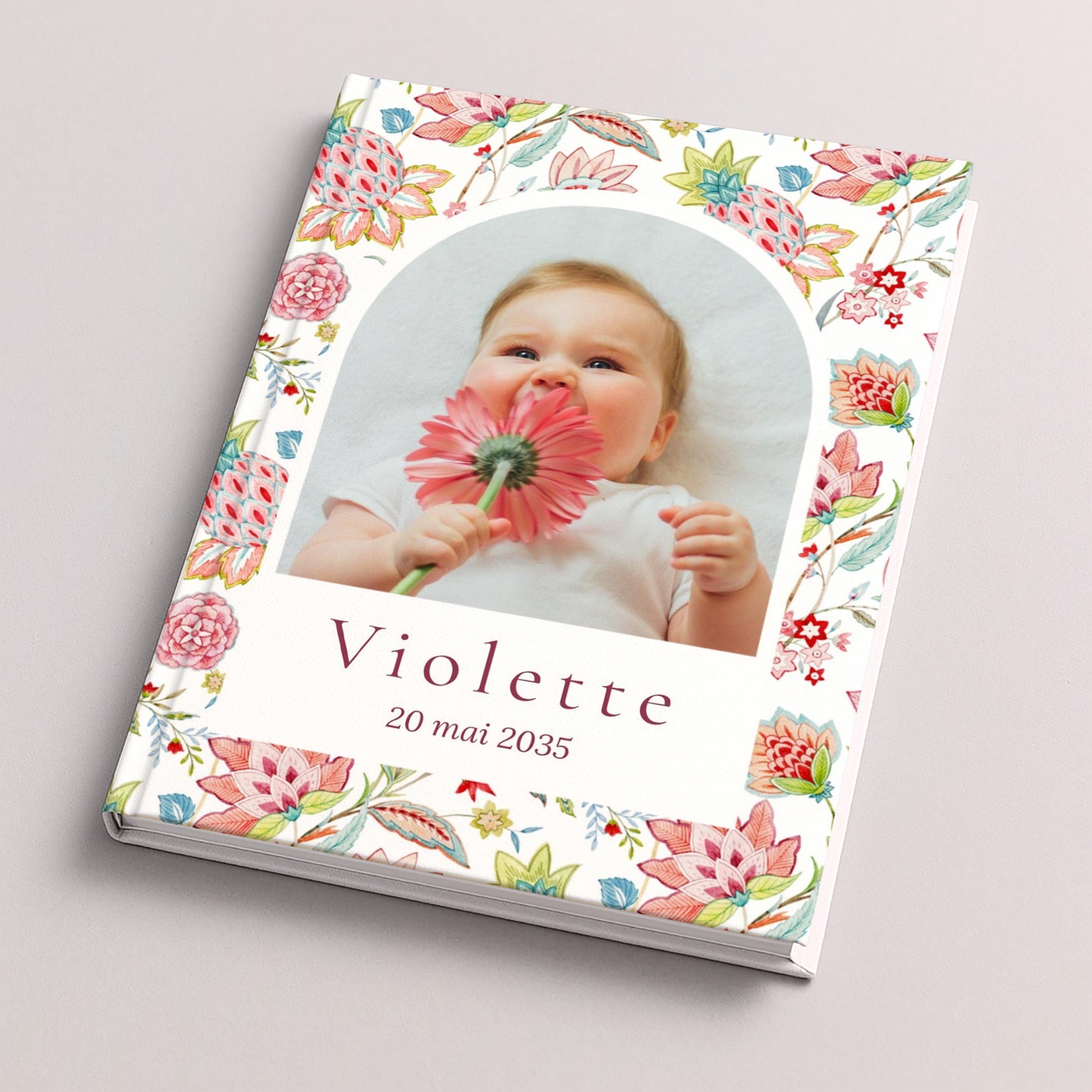 Album photo Naissance A4 portrait 48 pages Kamae photo N° 1