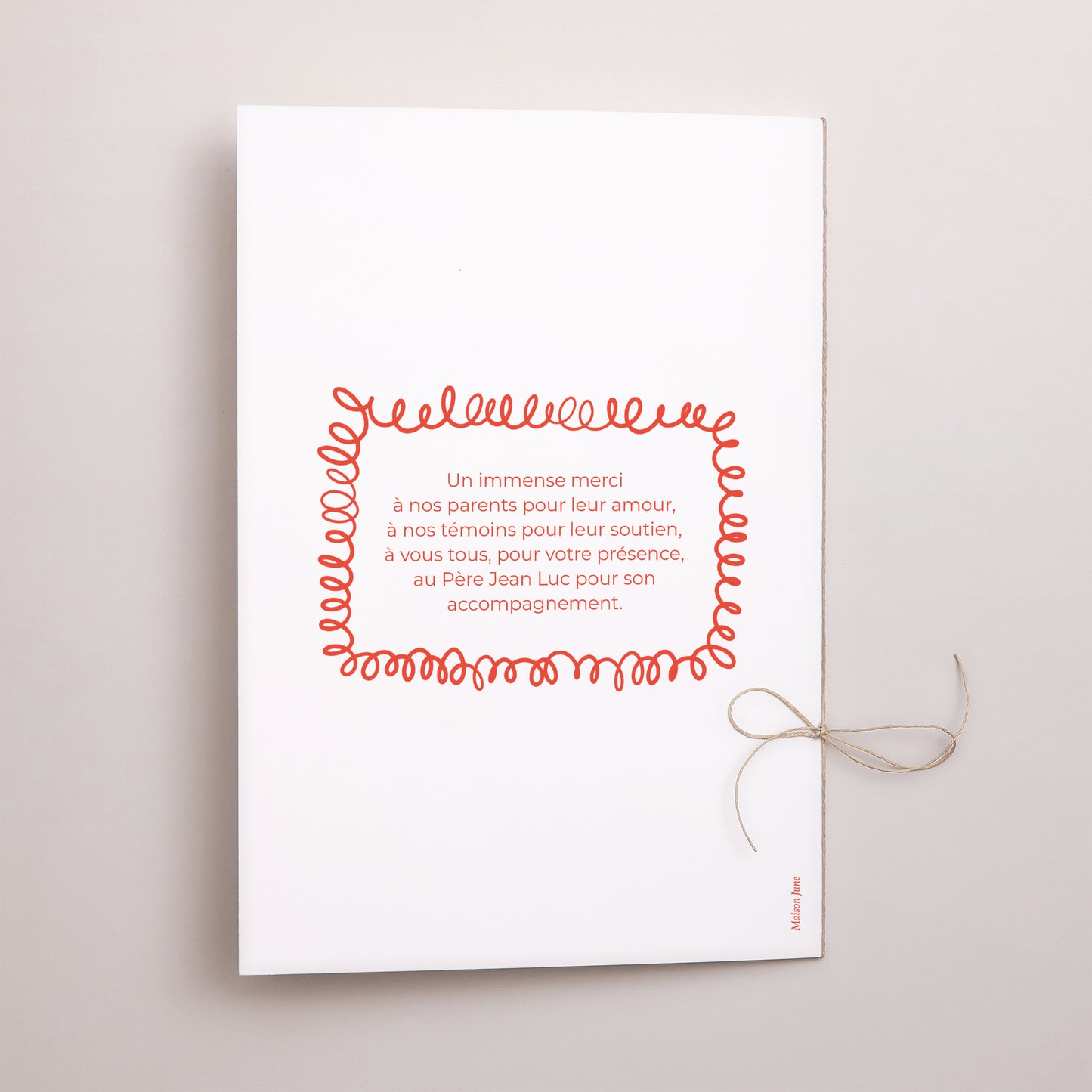 Livret de messe Mariage Double volet La Dolce Vita photo N° 3