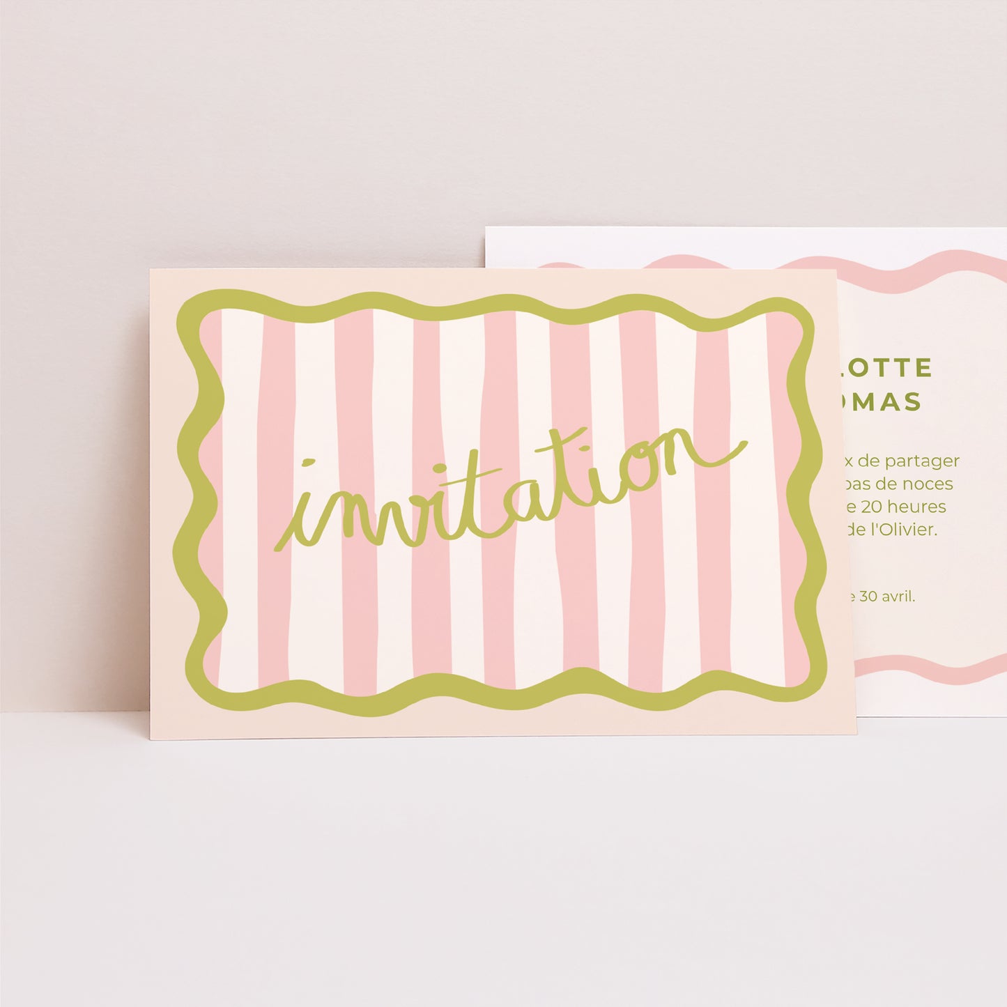 Invitations Mariage Paysage Lisette photo N° 1