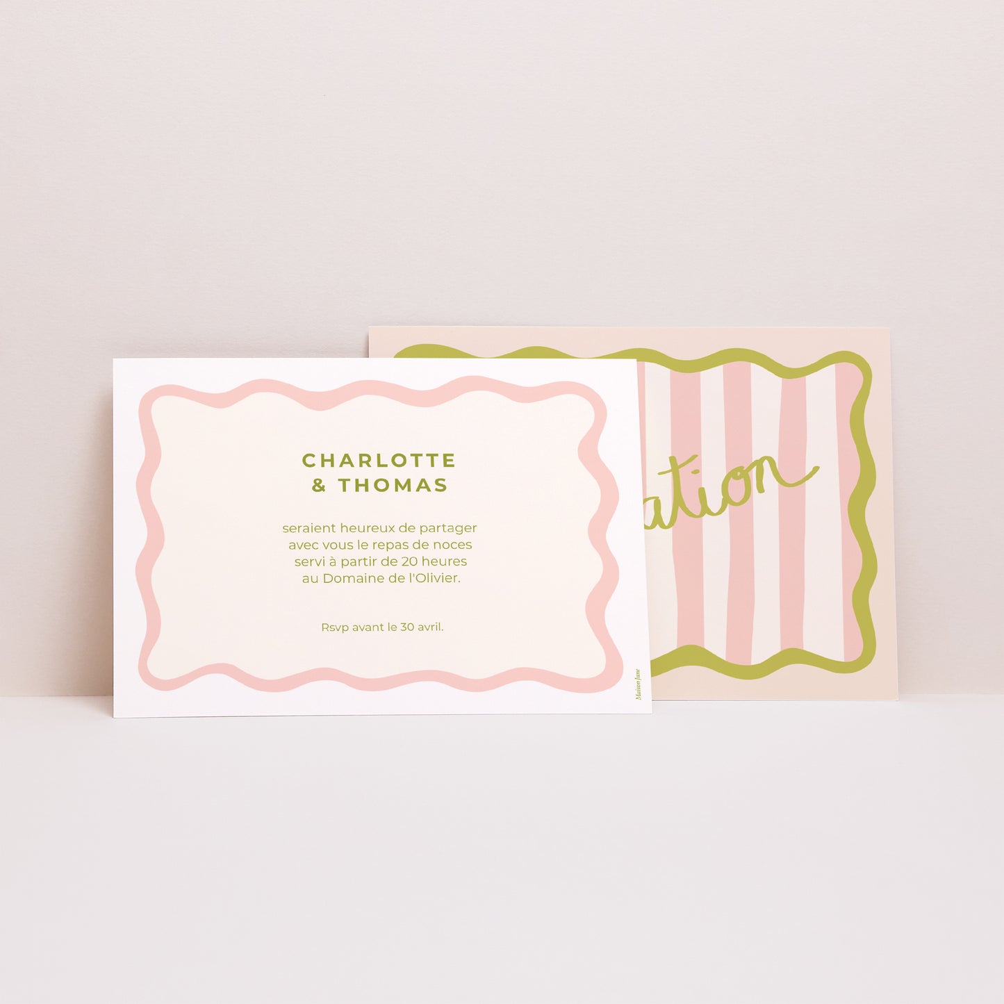 Invitations Mariage Paysage Lisette photo N° 2