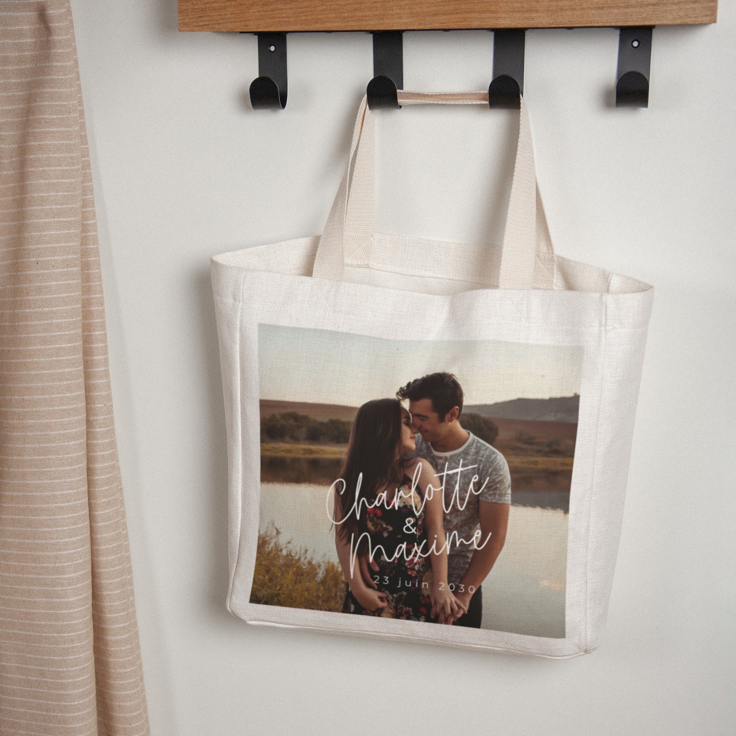 Tote bag Objets Anse en toile For ever photo N° 1