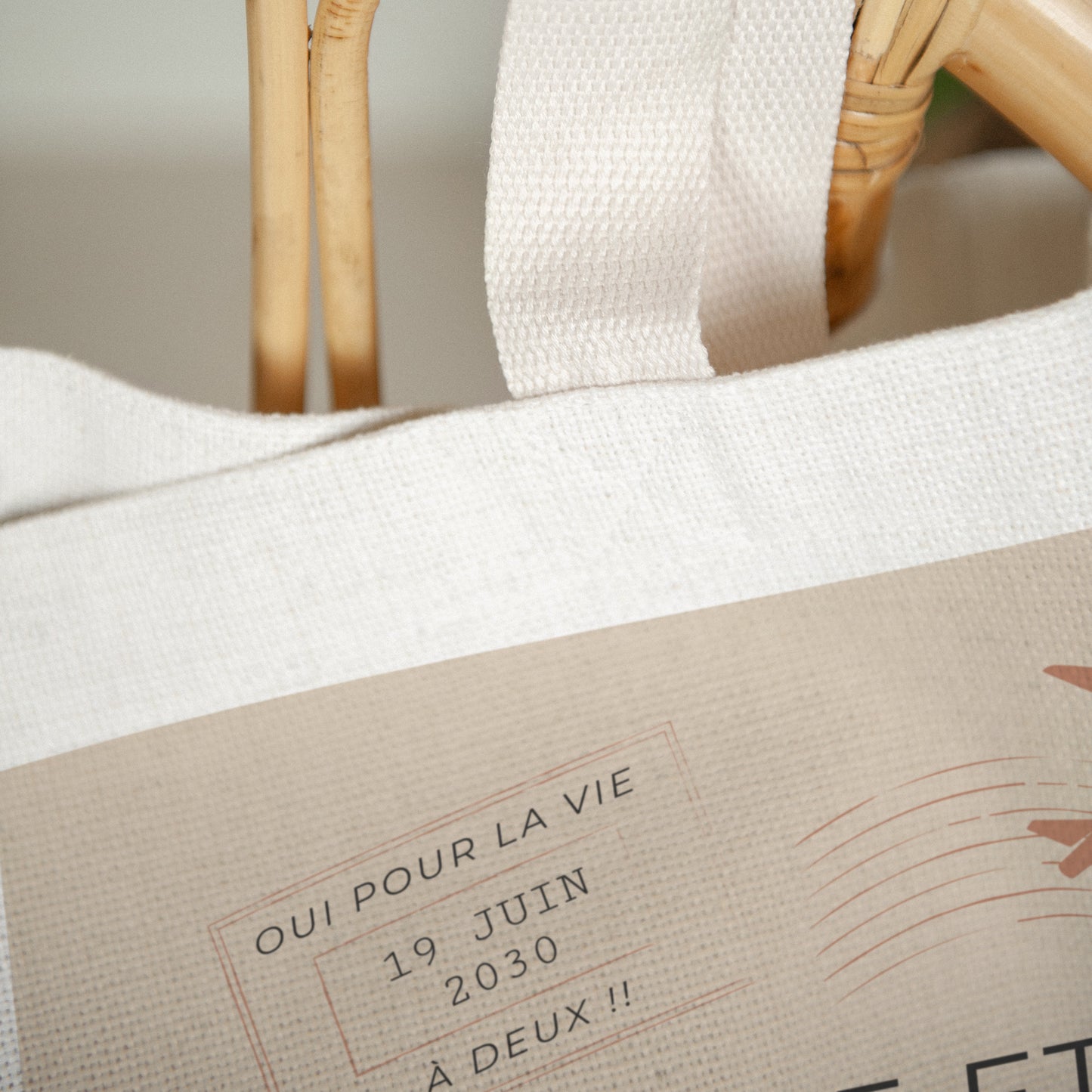 Tote bag Anse en toile Le Voyage d'une Vie photo N° 3