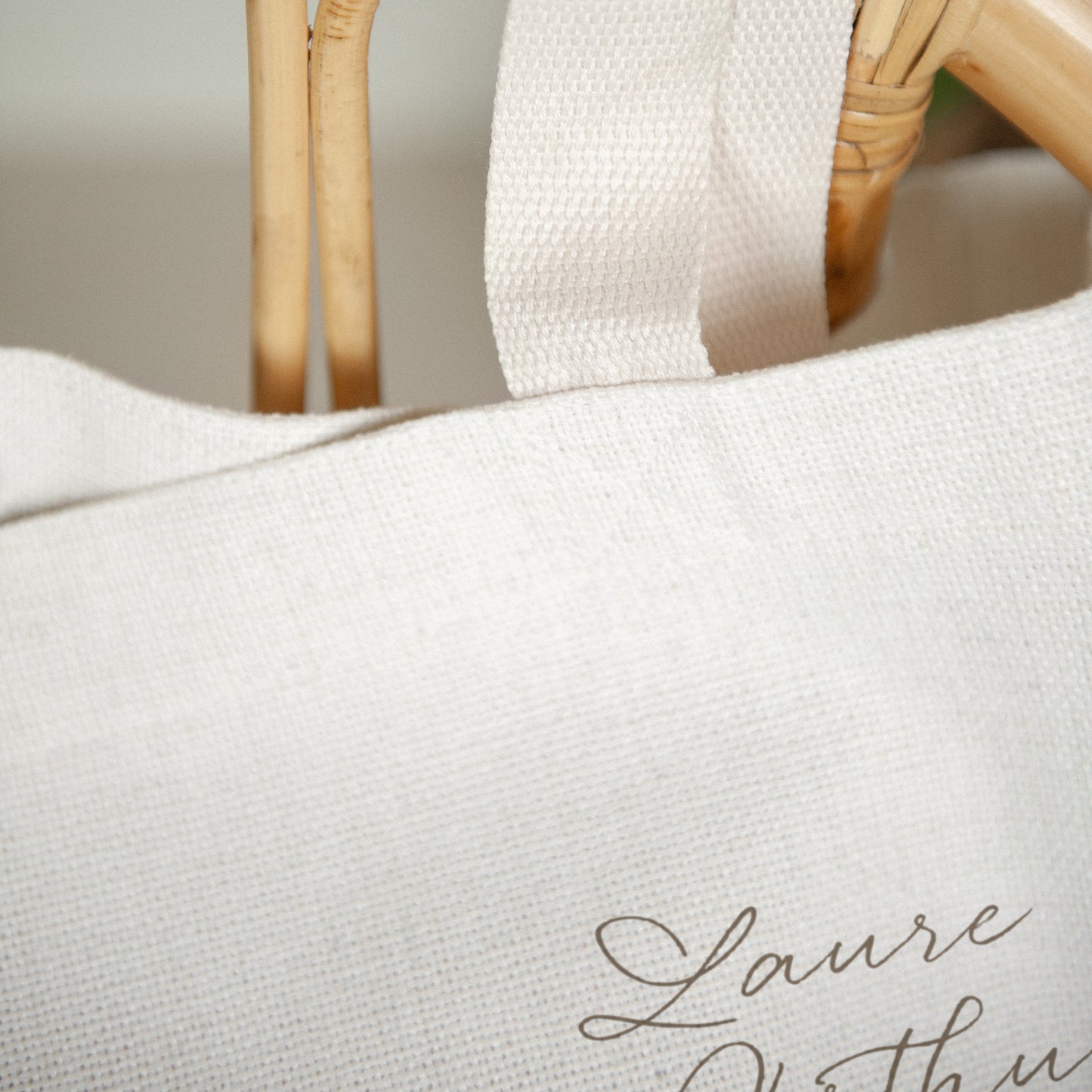 Tote bag Objets Anse en toile Camélise photo N° 3