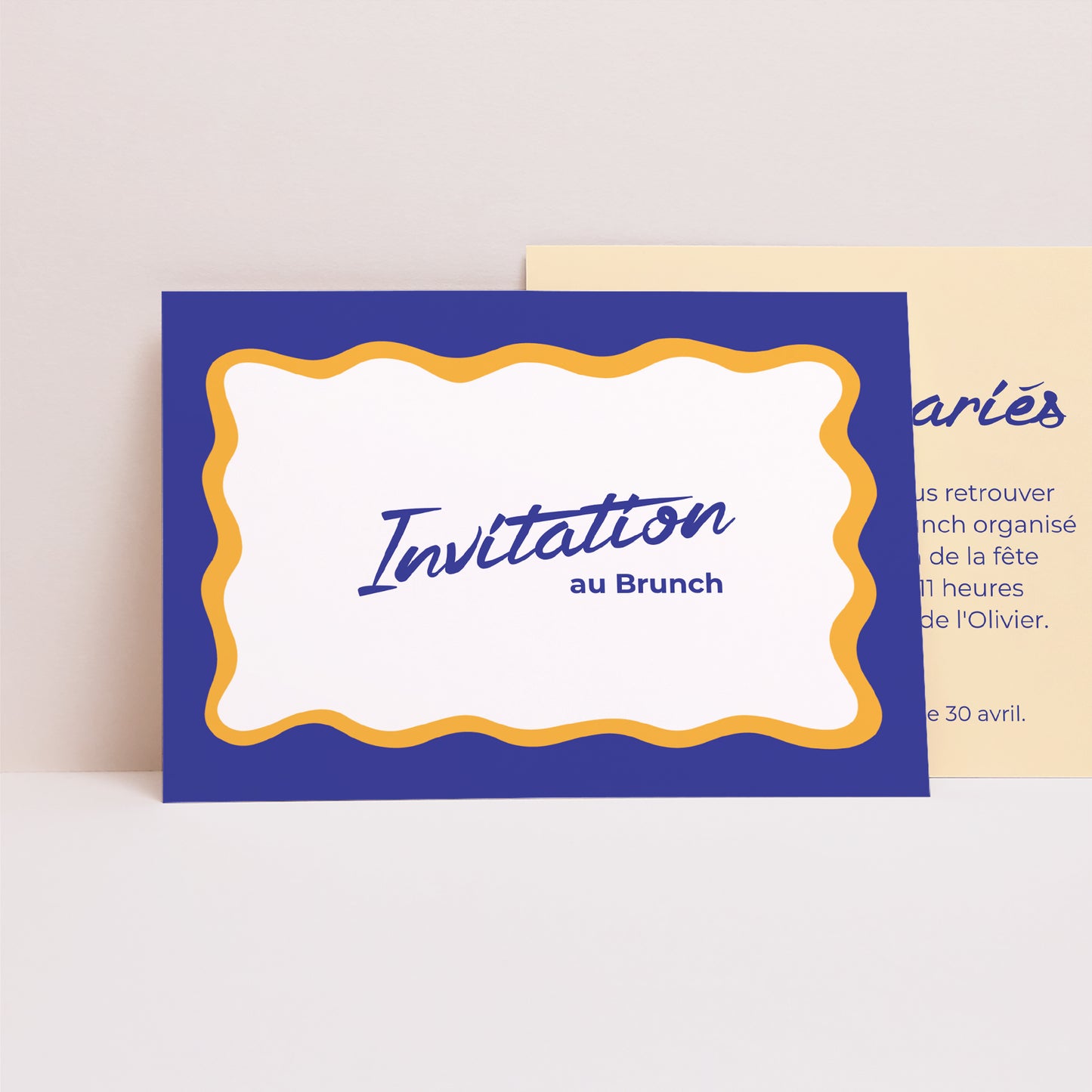 Invitations Mariage Paysage Comme un air d'été photo N° 1