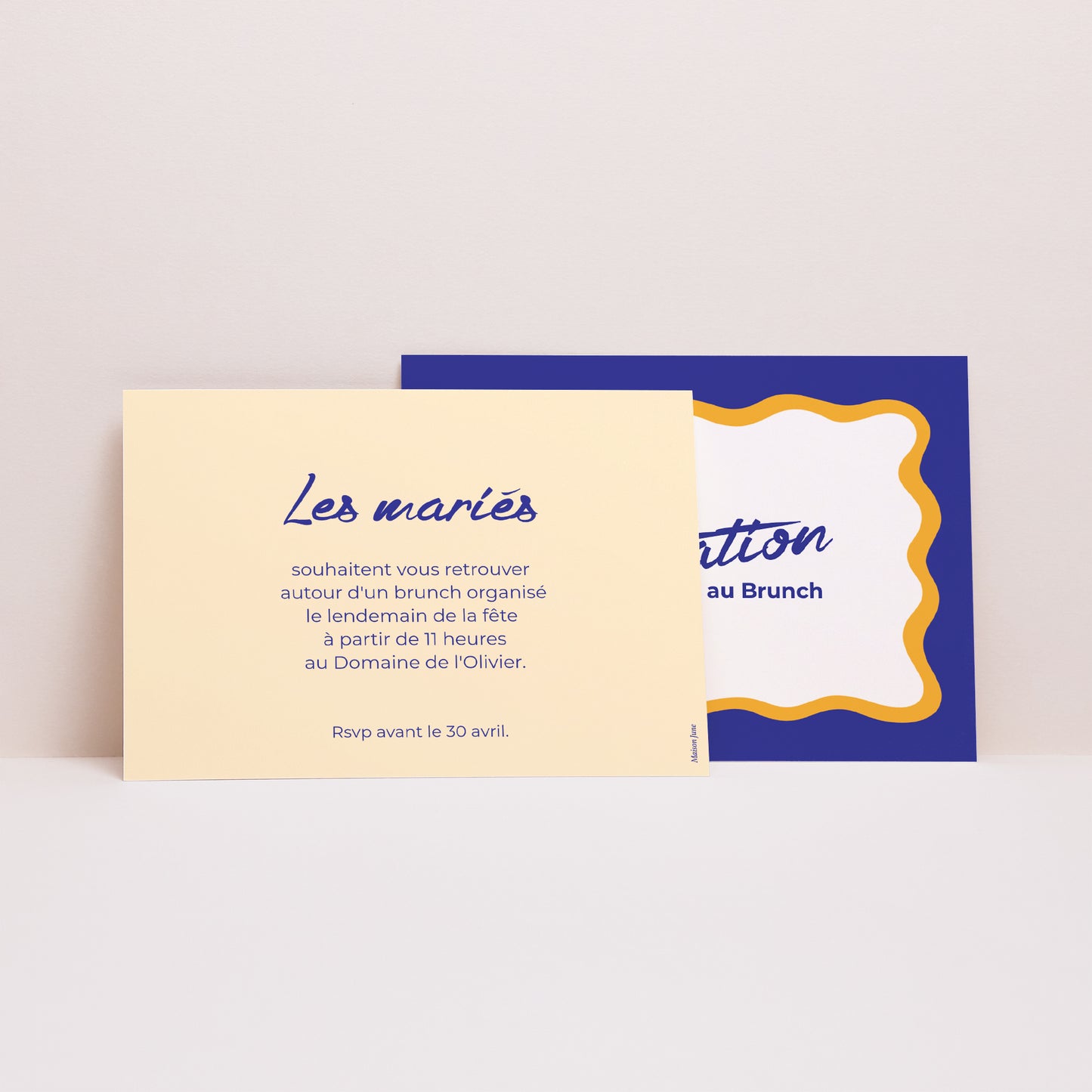 Invitations Mariage Paysage Comme un air d'été photo N° 2