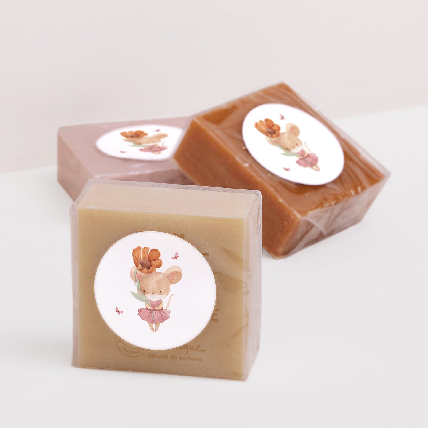 Sticker Naissance Rond Lilli la souris photo N° 2