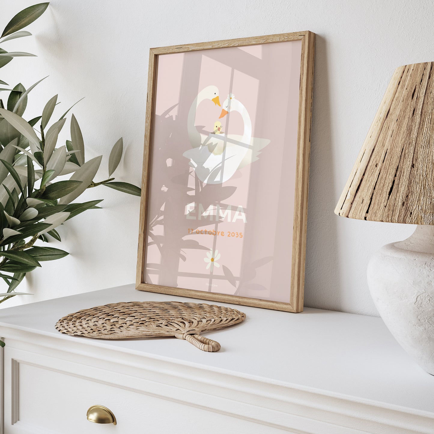 Affiche Naissance Portrait Éclosion photo N° 5