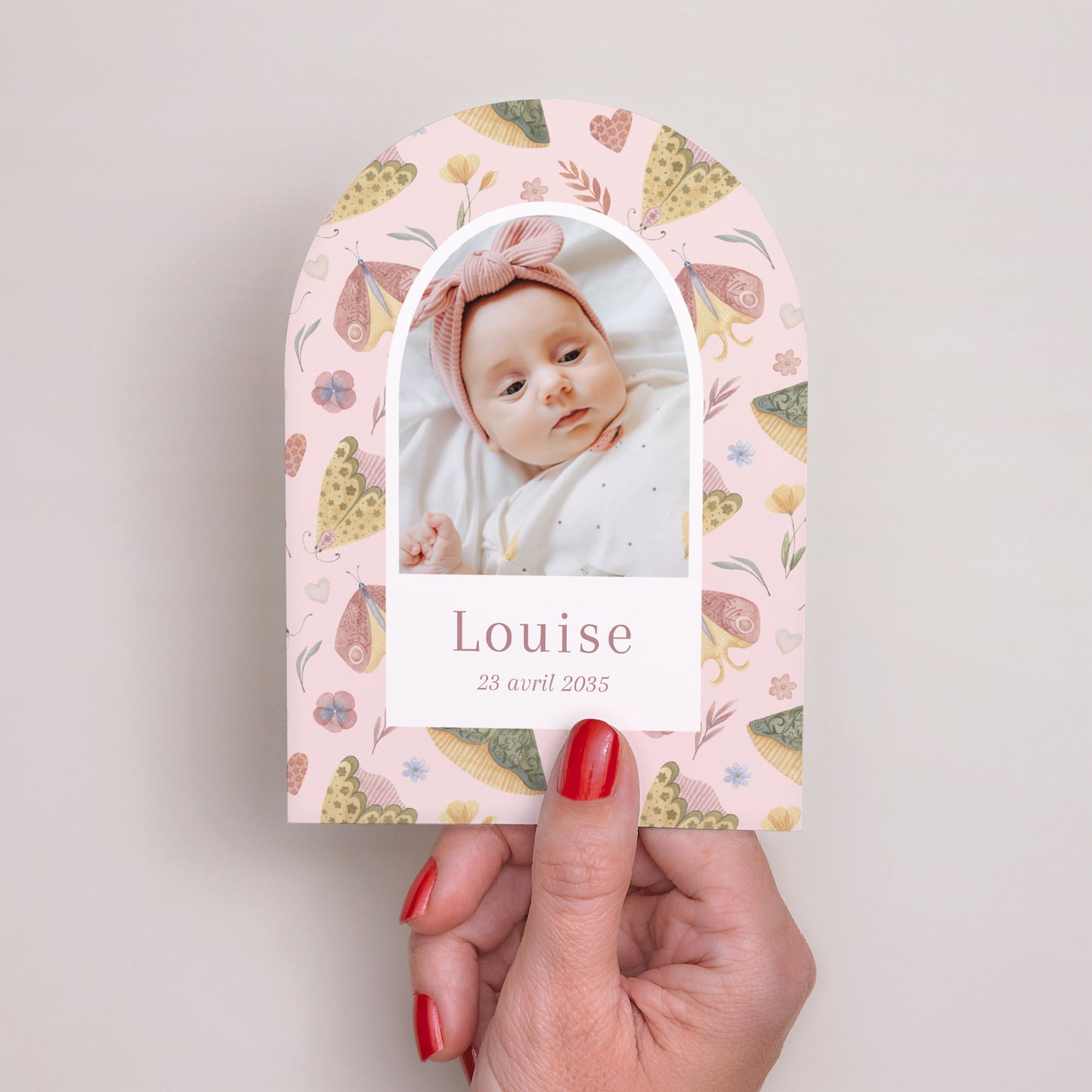 Faire-part Naissance Petite arche Un Battement d’Amour photo N° 2
