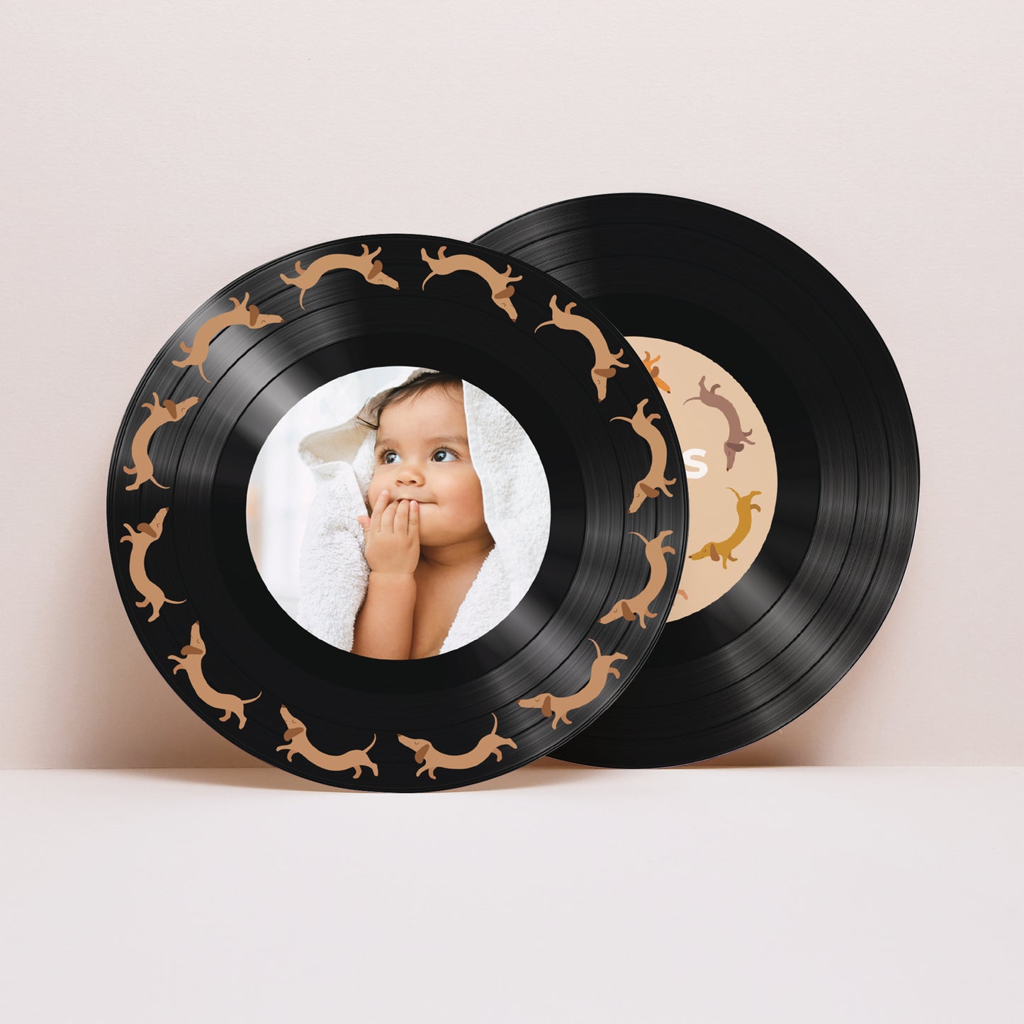 Faire-part Naissance Pochette disque Hot Dog photo N° 4