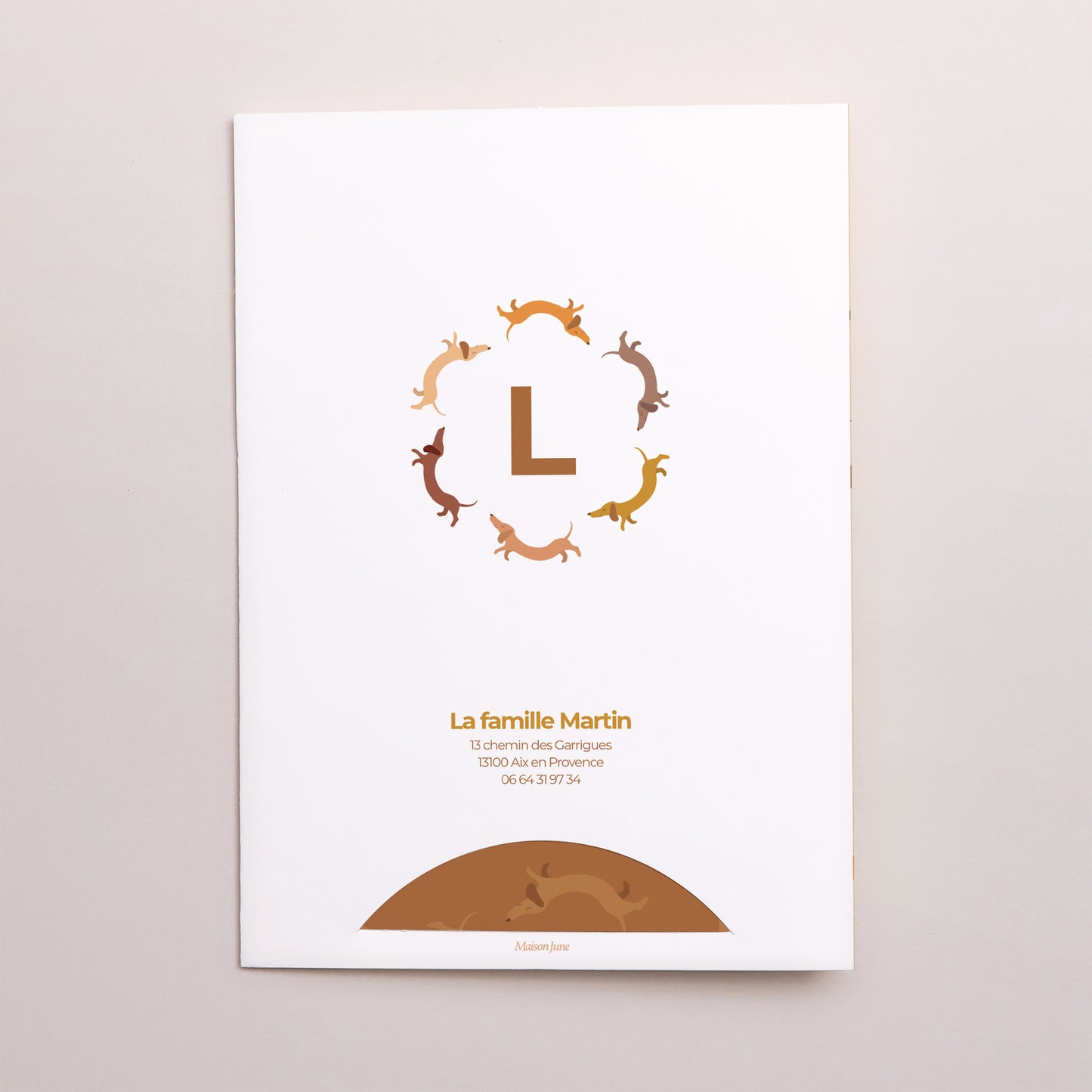 Faire-part Naissance Pochette 2 cartes Hot Dog photo N° 5