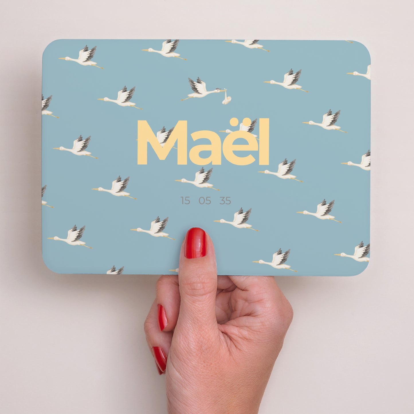 Faire-part Naissance Paysage, bords arrondis Livraison spéciale photo N° 3