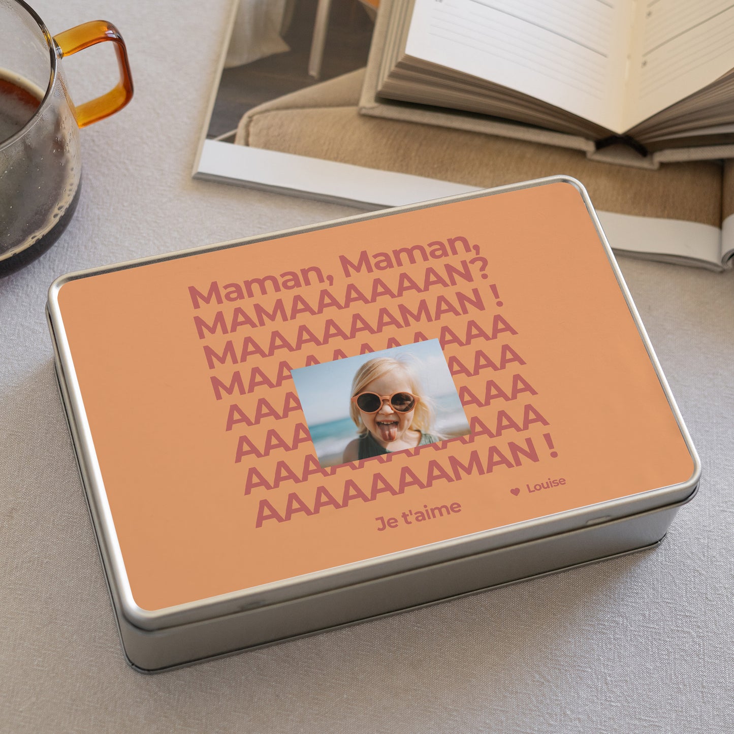 Boite métallique Objets Rectangle Maaaaman photo N° 2