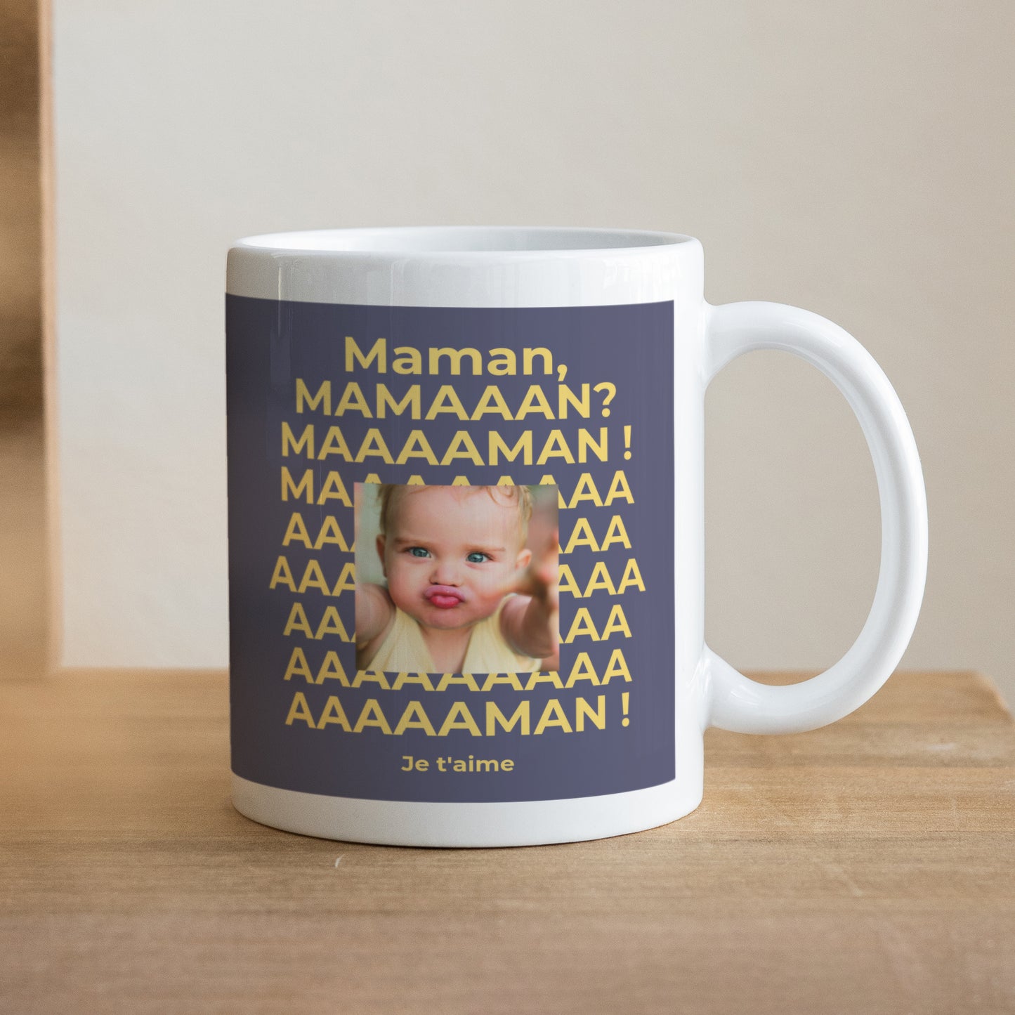 Mug Objets Blanc Mamaaaan! photo N° 1