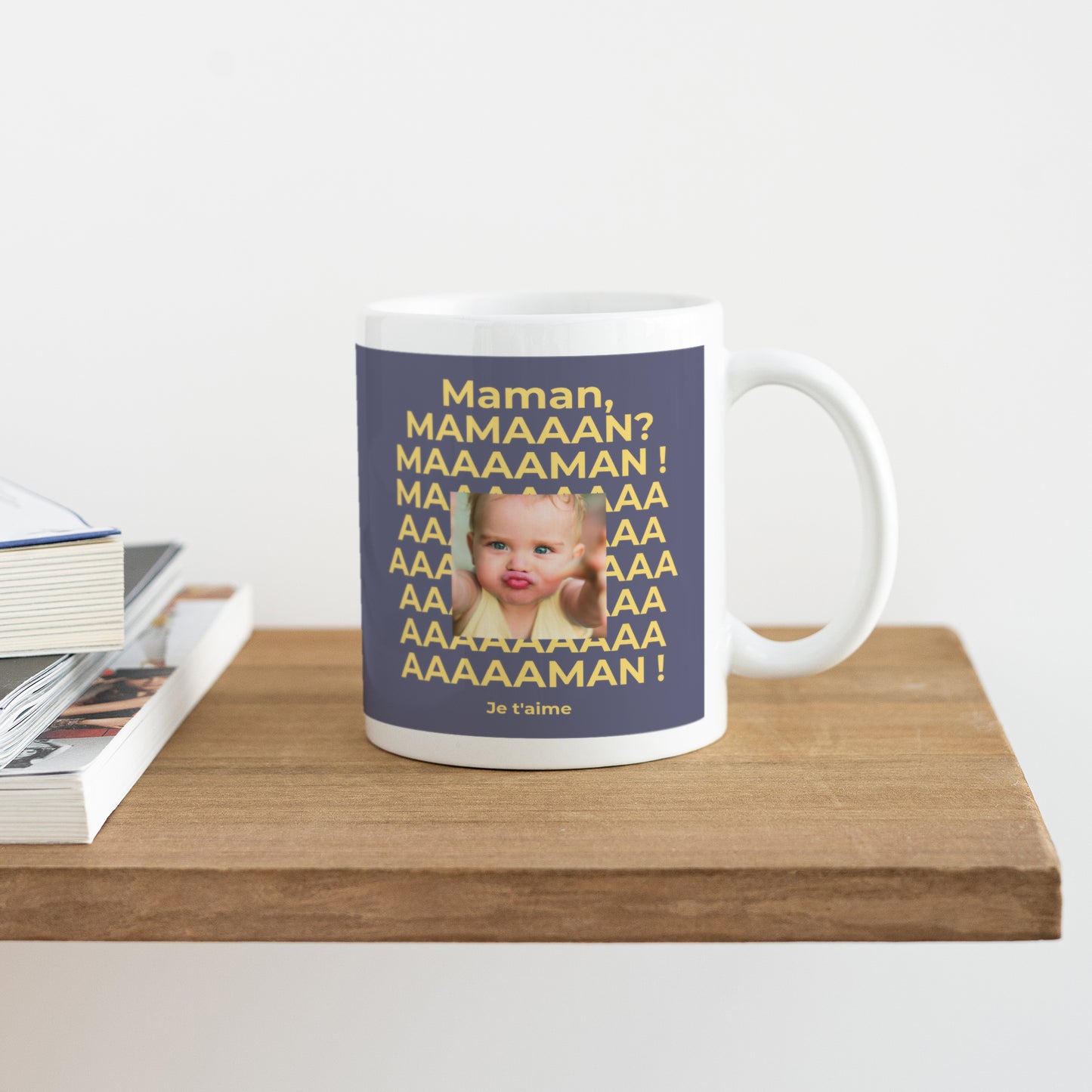 Mug Objets Blanc Mamaaaan! photo N° 4