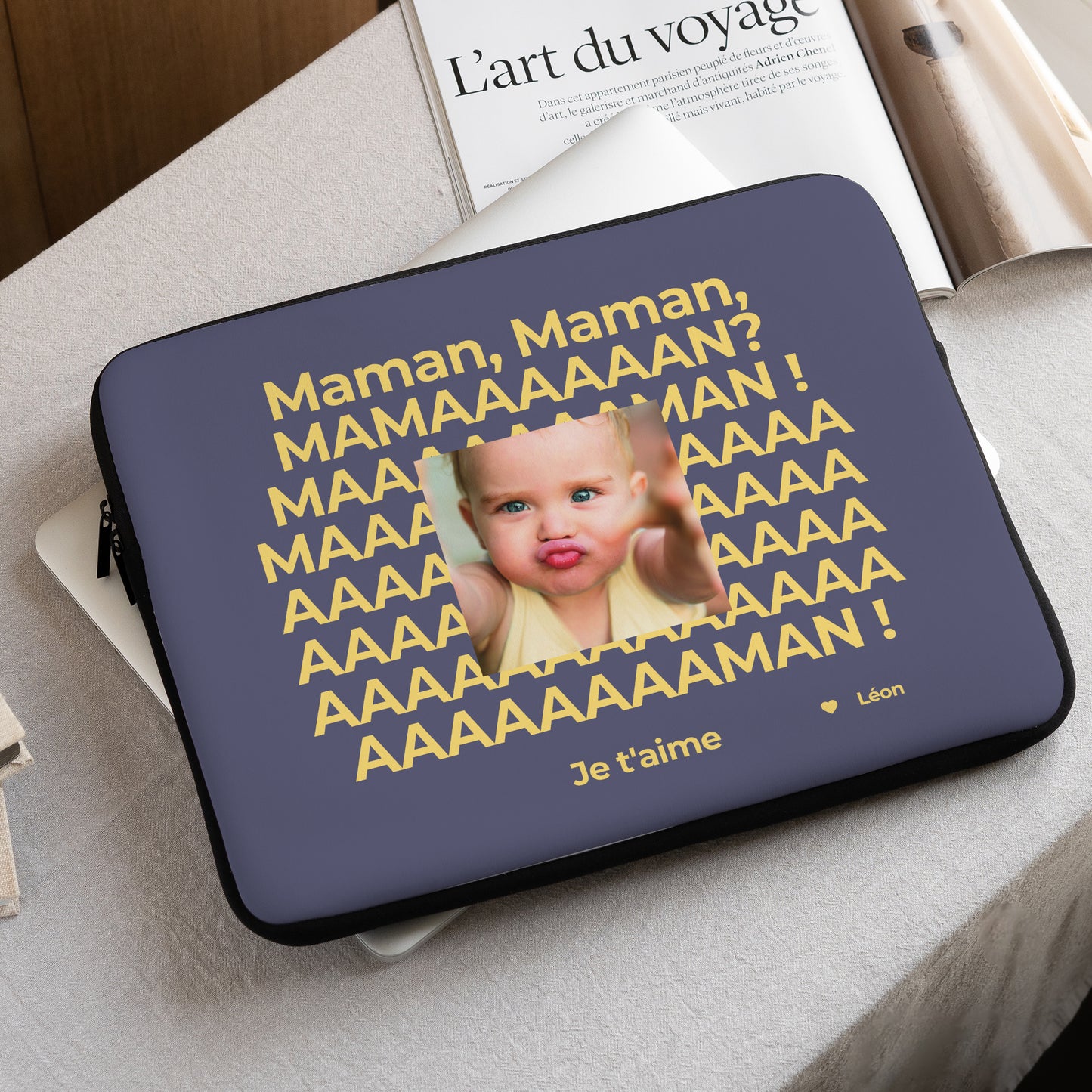 Housse portable Objets 15 pouces Mamaaaan! photo N° 1