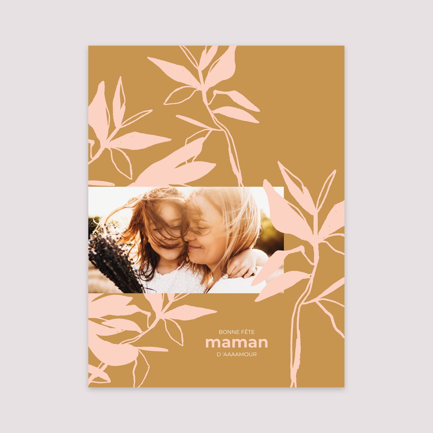 Affiche Portrait 30 x 40 cm Feuillage & Tendresse photo N° 2