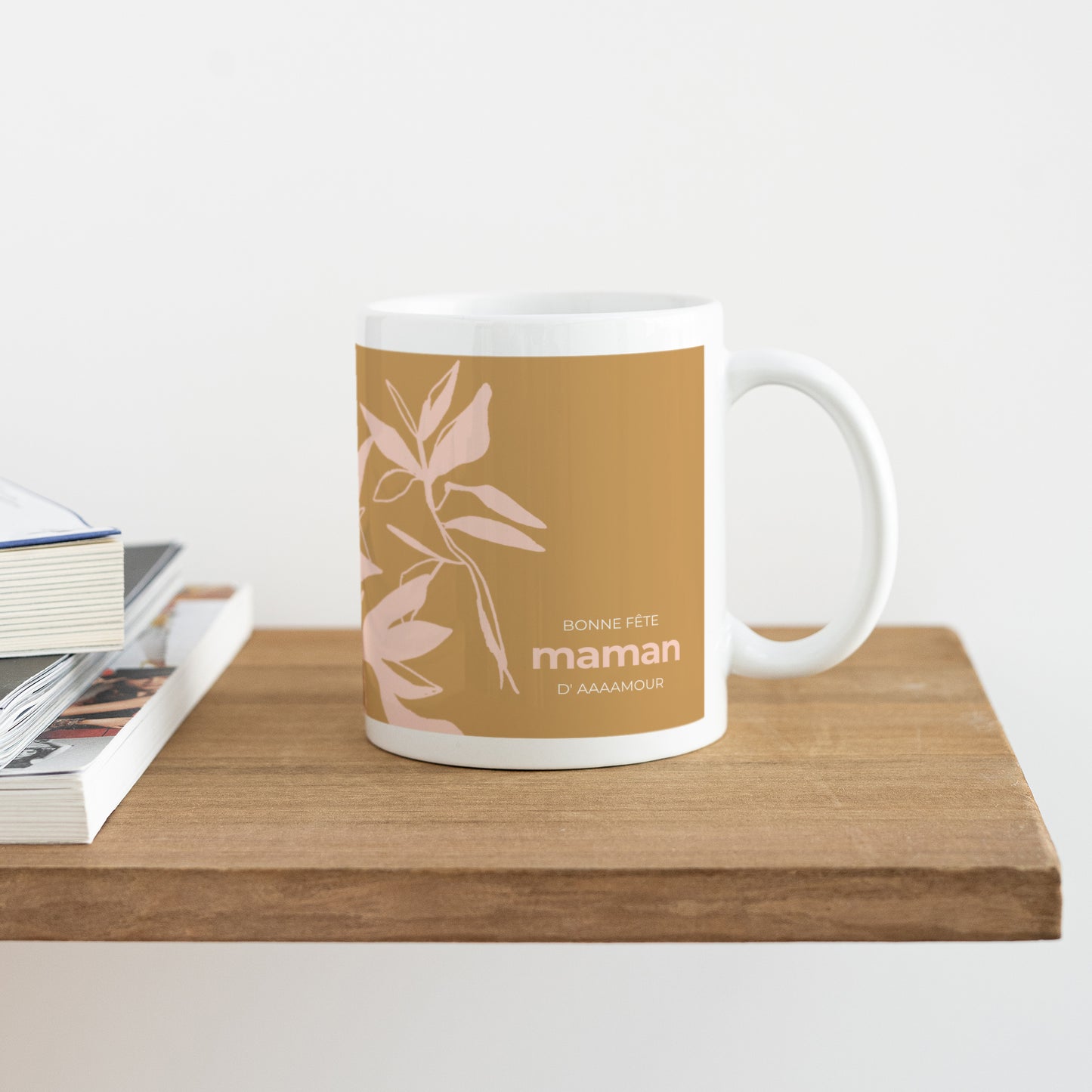 Mug Objets Blanc Feuillage & Tendresse photo N° 4