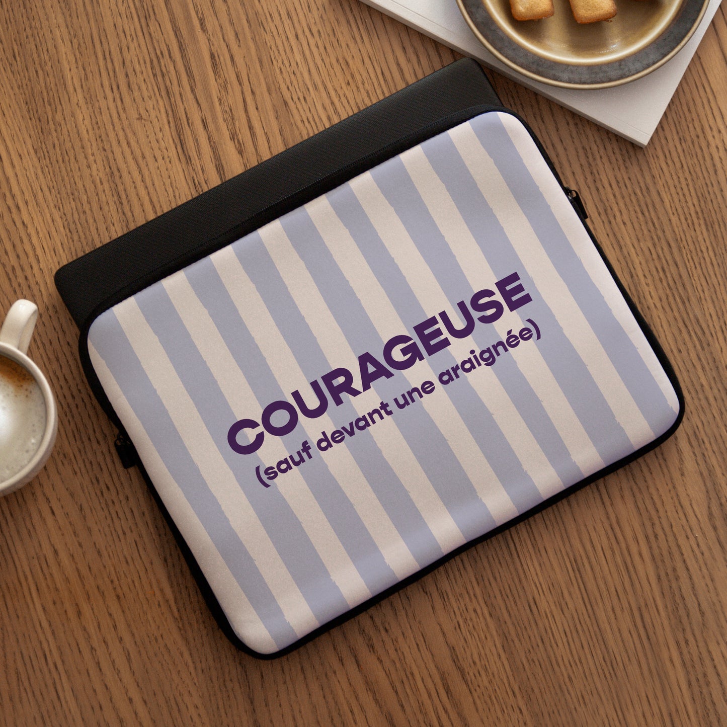 Housse ordinateur 15 pouces Courageuse photo N° 3