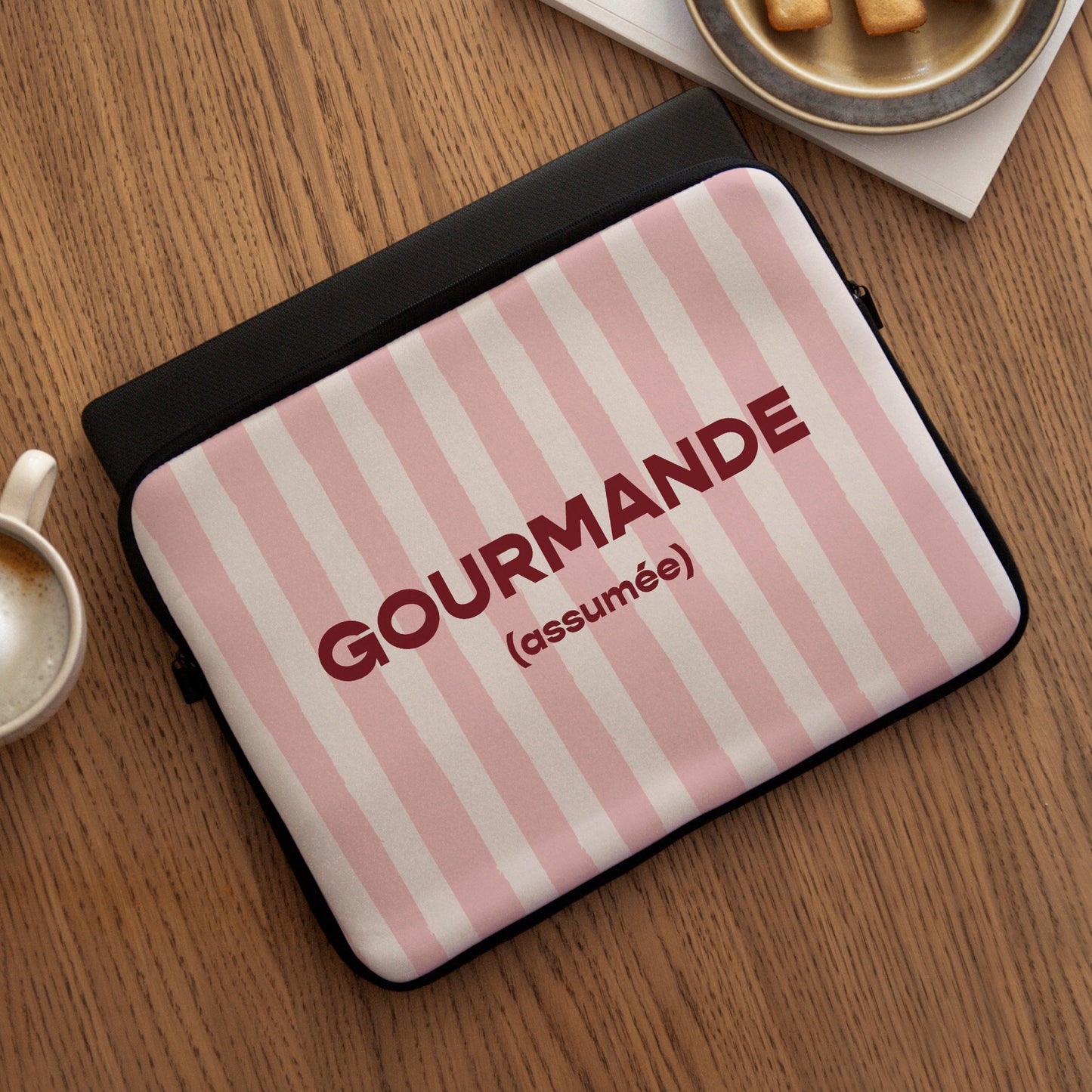 Housse ordinateur 15 pouces Gourmande photo N° 3