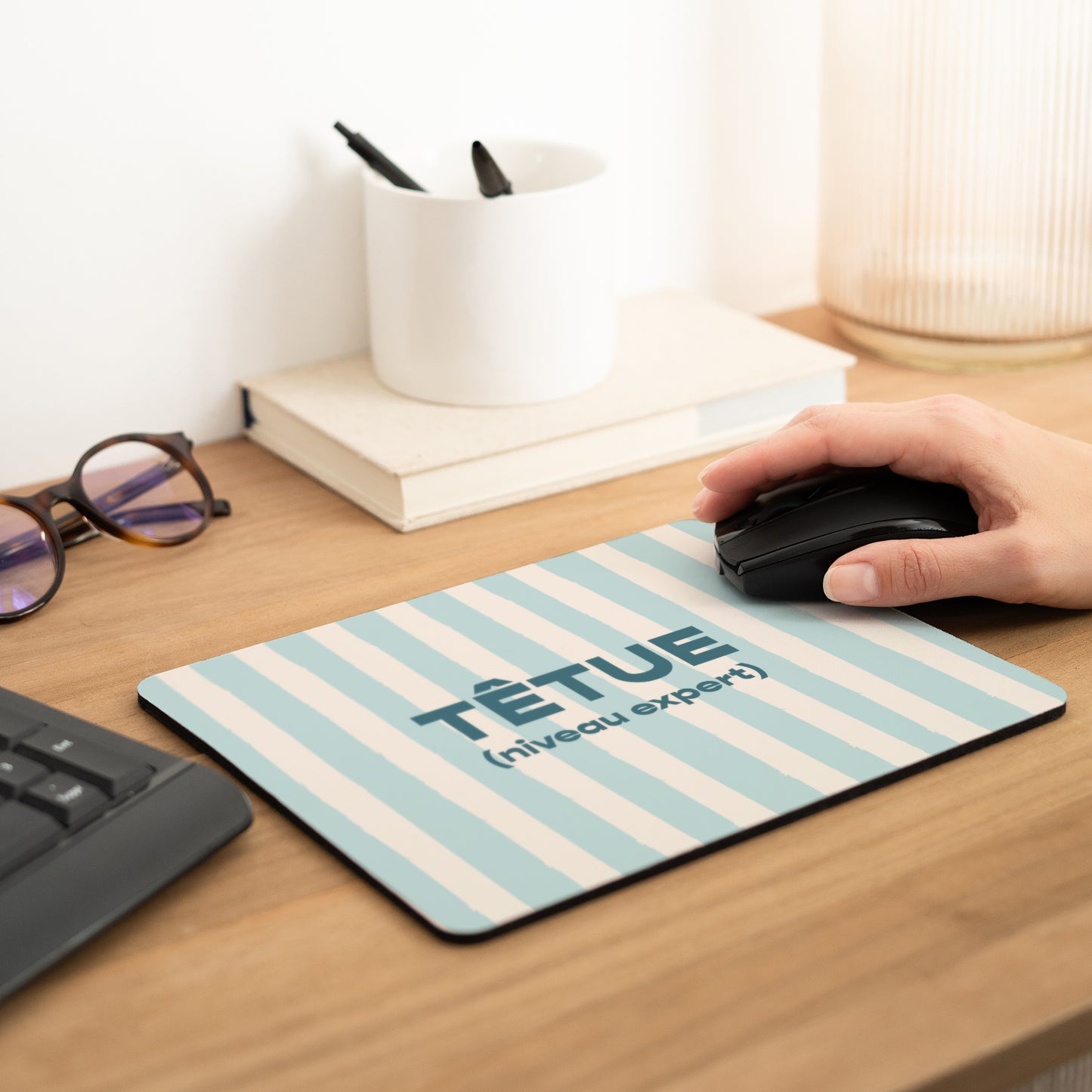 Tapis de souris Objets Rectangle Têtue photo N° 2