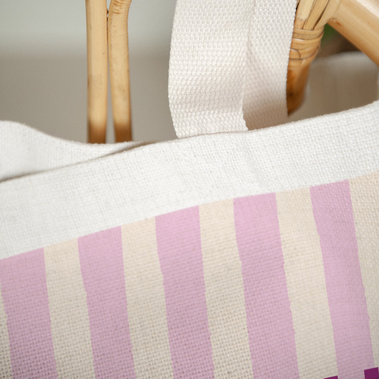 Tote bag Objets Anse en toile Jalouse photo N° 3