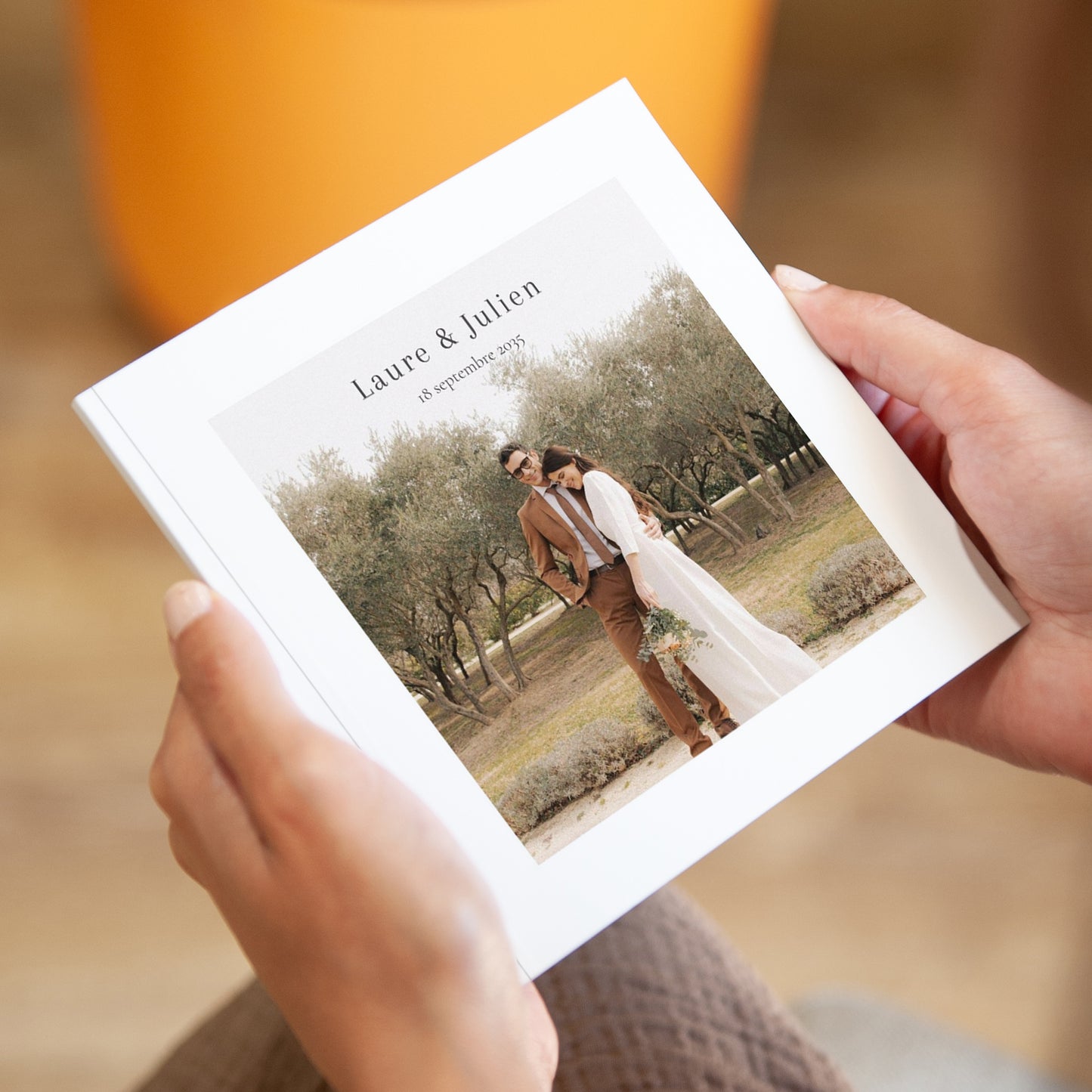 Album photo Mariage Carré 30 pages Notre plus beau jour photo N° 3