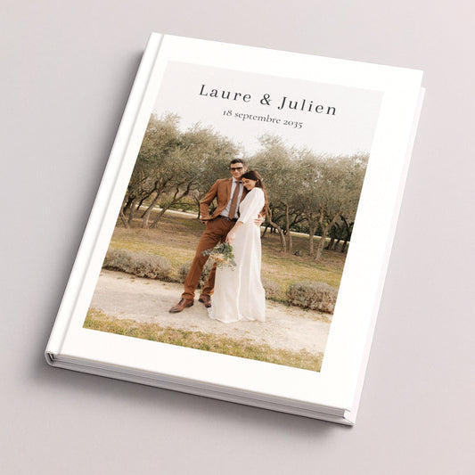 Album photo Mariage A4 portrait 48 pages Notre plus beau jour photo