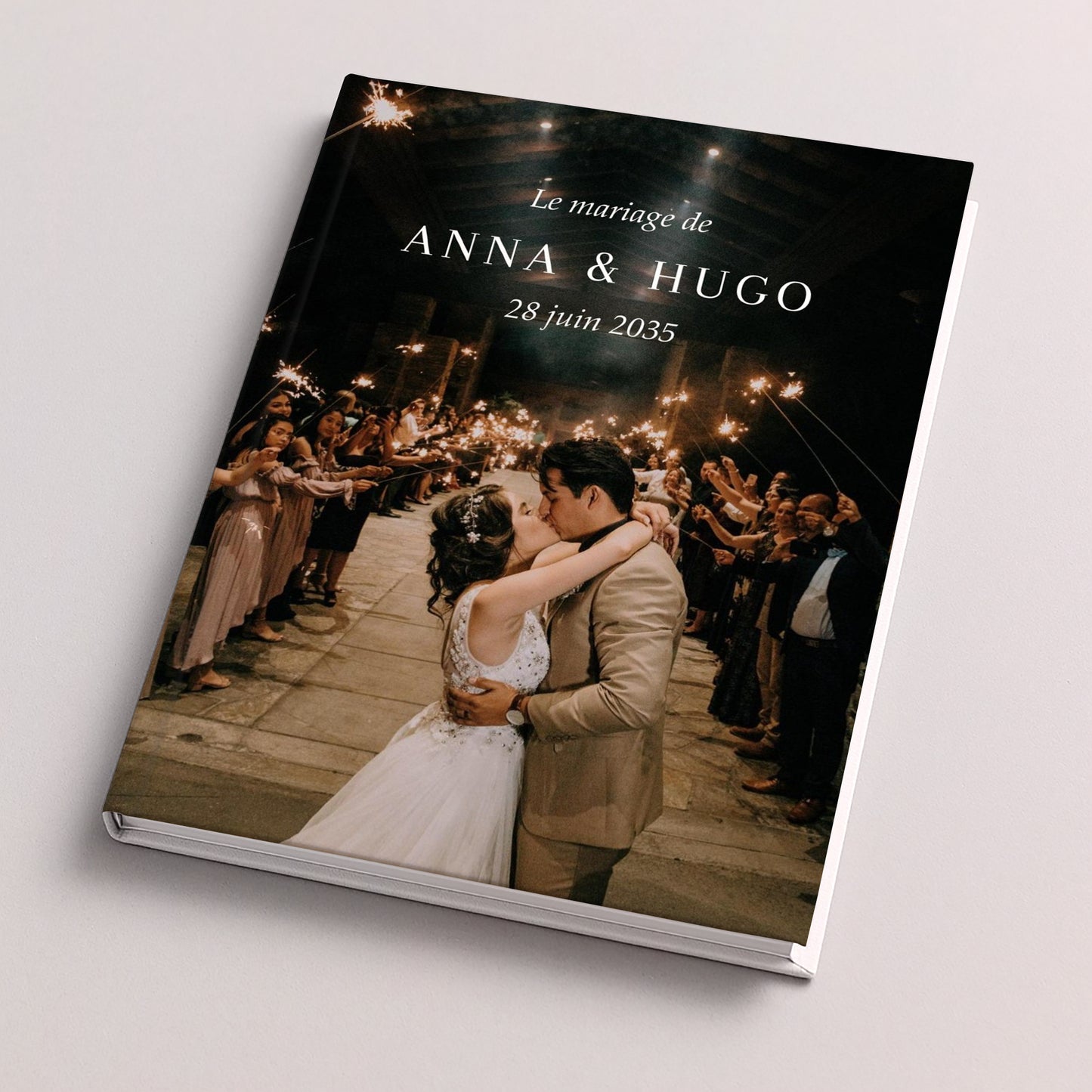 Album photo Mariage A4 portrait 48 pages Notre Histoire Commence Ici photo N° 1
