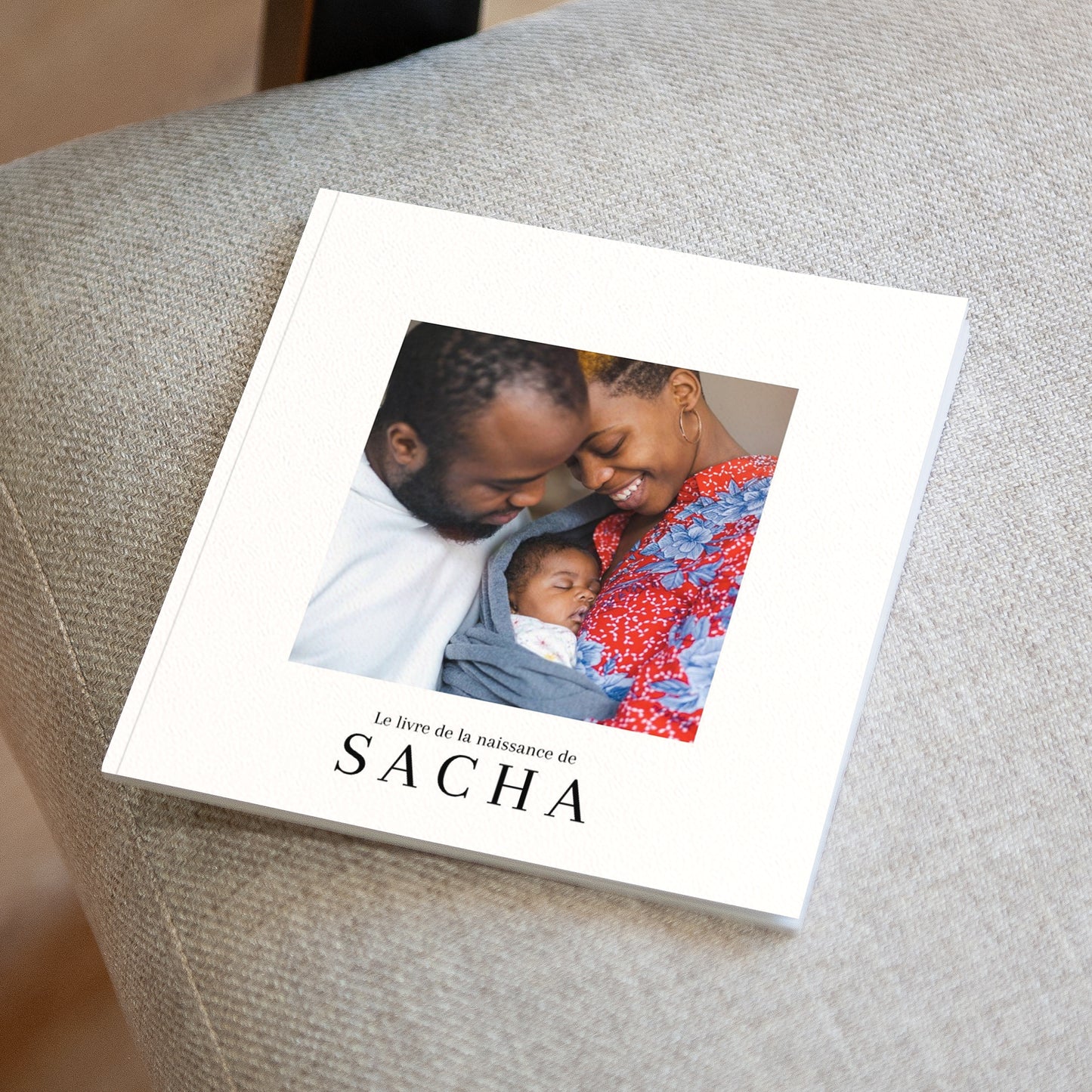 Album photo Naissance Carré 30 pages Le livre de ta naissance photo N° 1