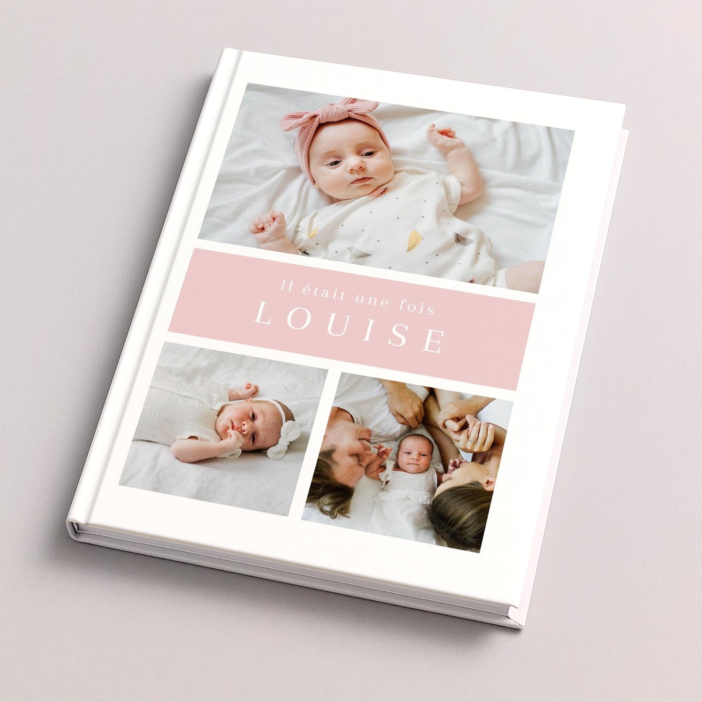 Album photo Naissance A4 portrait 48 pages Instants de Douceur photo N° 1