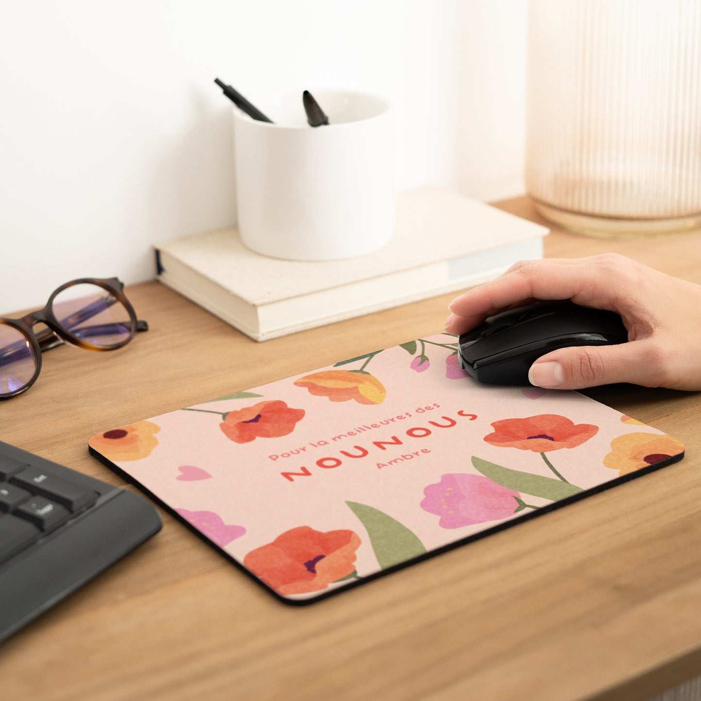 Tapis de souris Objets Rectangle Douceur de nounou photo N° 2