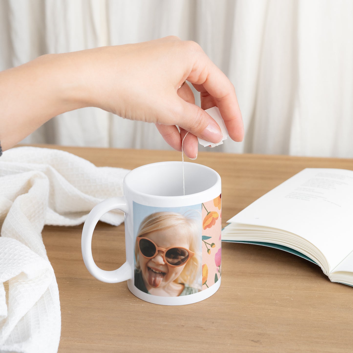 Mug Objets Blanc Douceur de nounou photo N° 3
