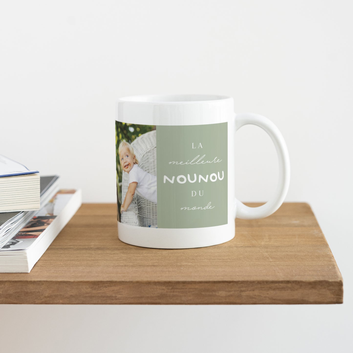 Mug Objets Blanc Meilleure nounou du monde photo N° 4