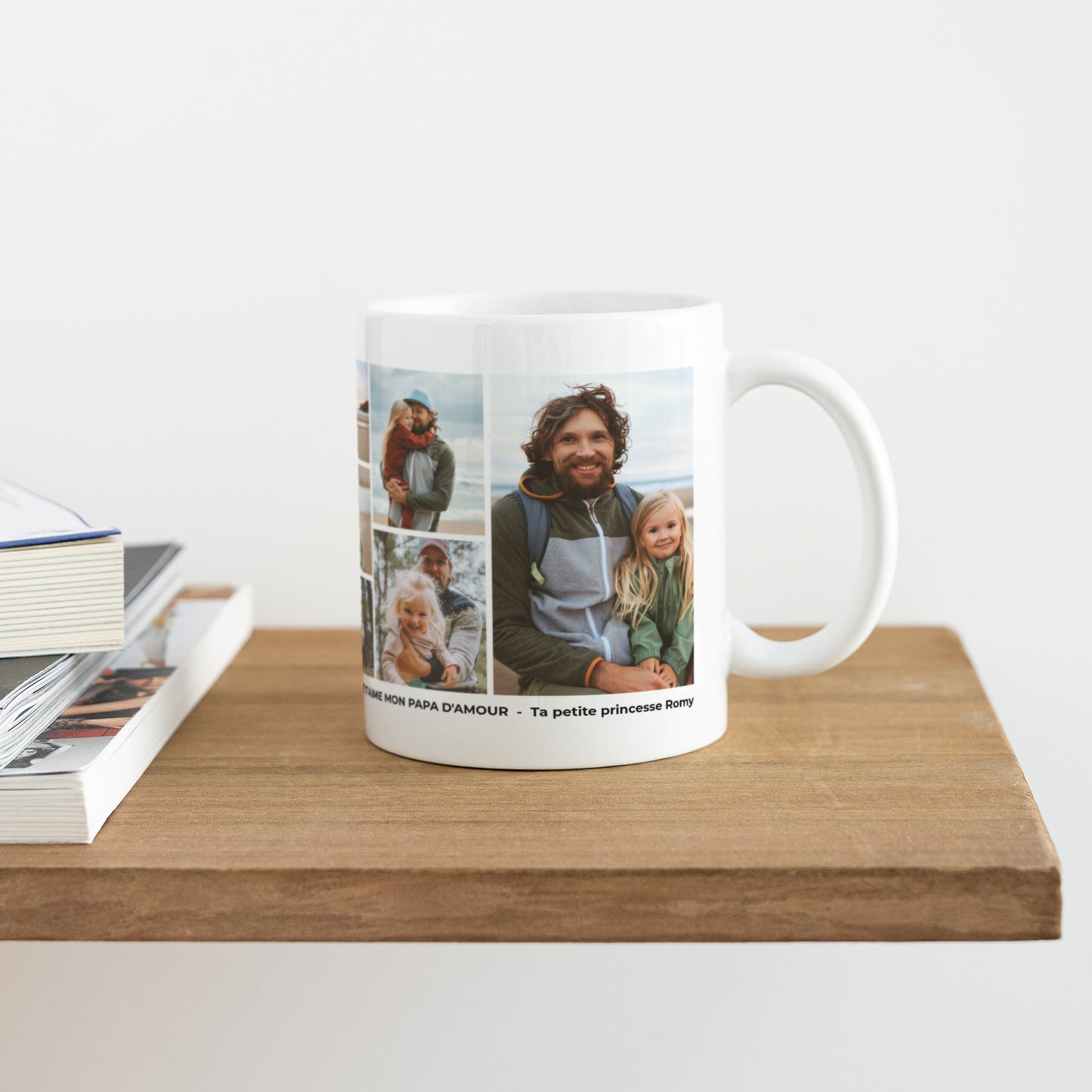 Mug Objets Blanc Mon héros au quotidien photo N° 4