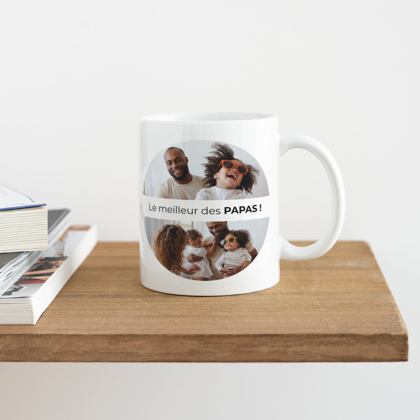 Mug Objets Blanc Papa pour toujours photo N° 4