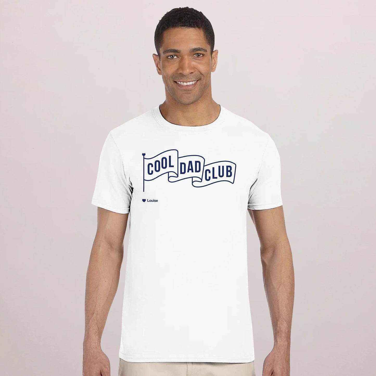 Tshirt Recto Blanc Cool Dad photo N° 1