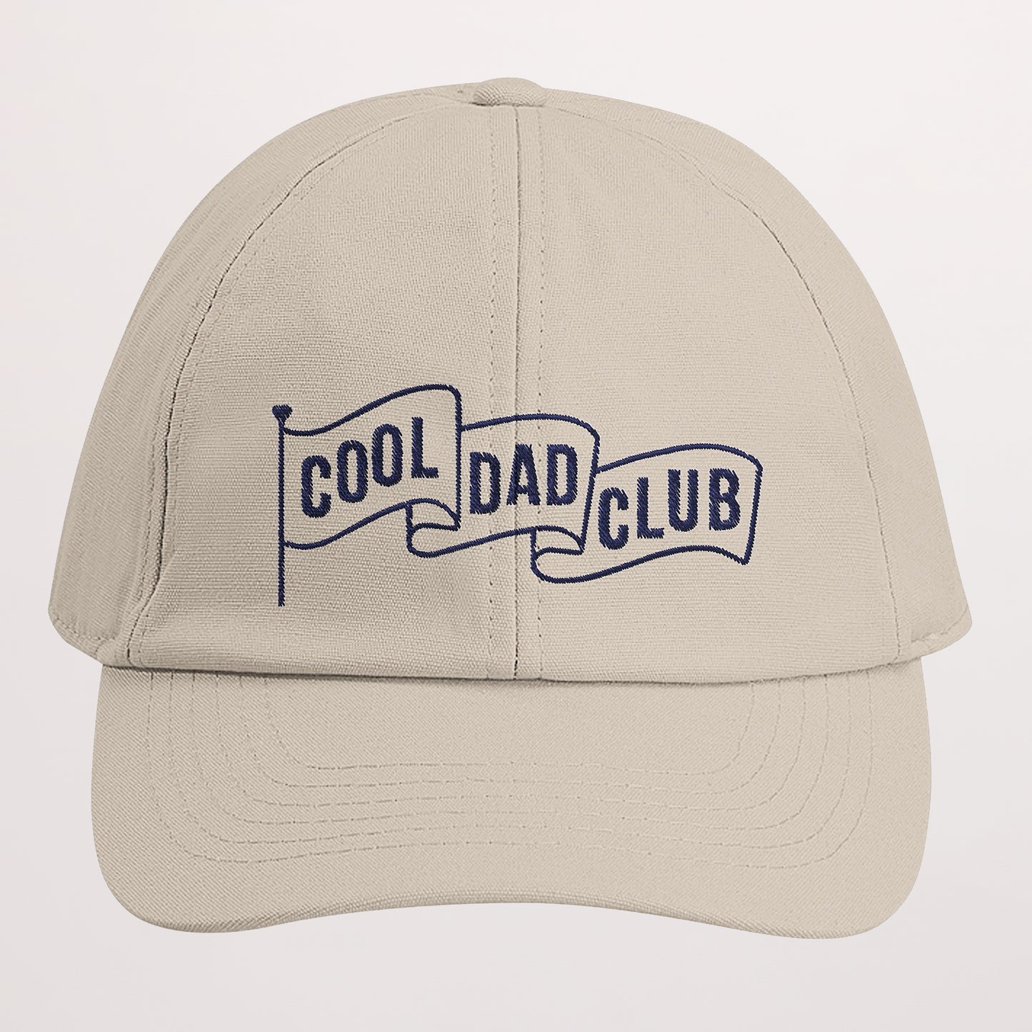 Casquette Brodée Beige Cool Dad photo N° 1
