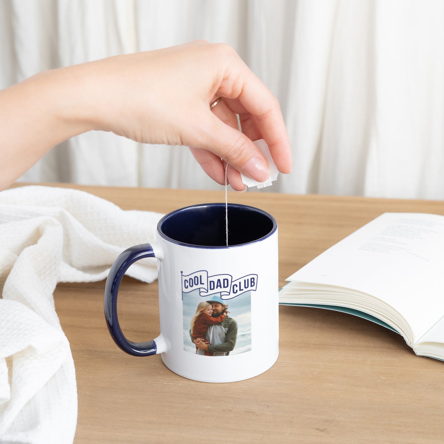 Mug Objets Bleu Cool Dad photo N° 3