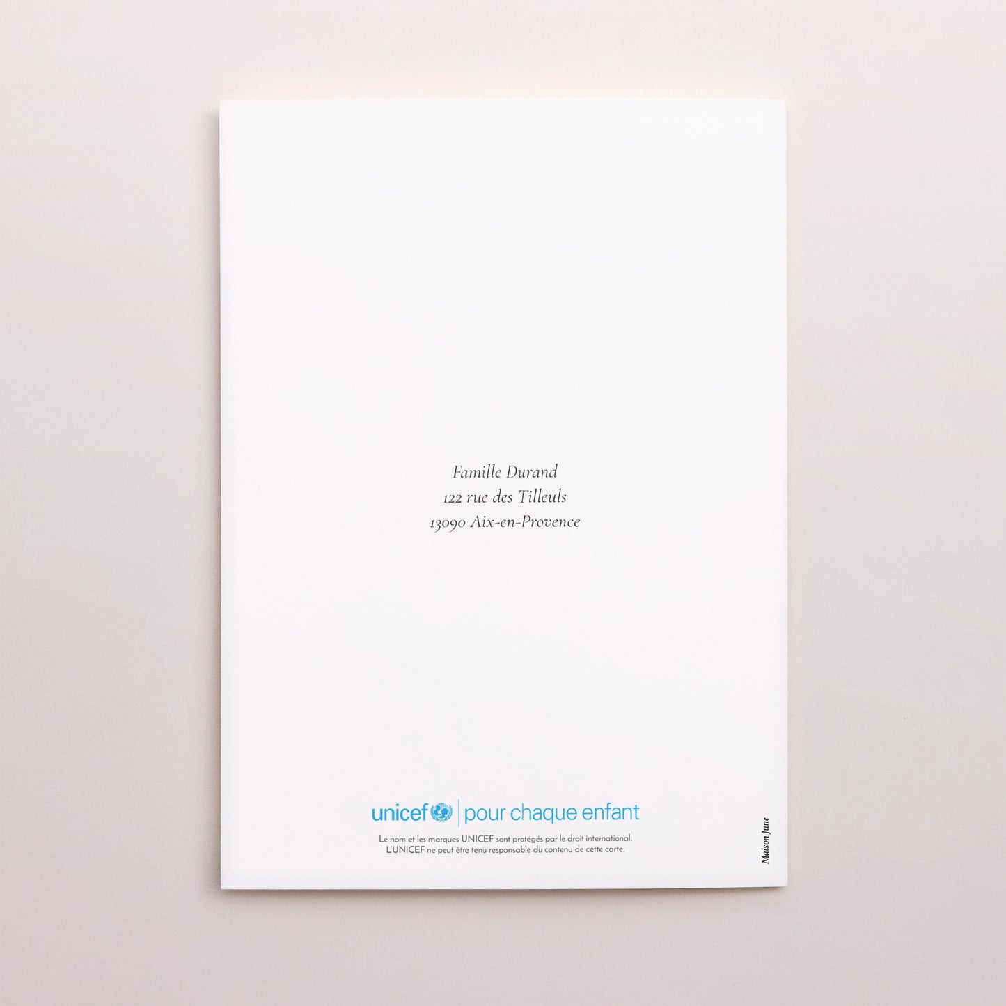 Faire-part Naissance Portrait double volet Portrait de naissance photo N° 3