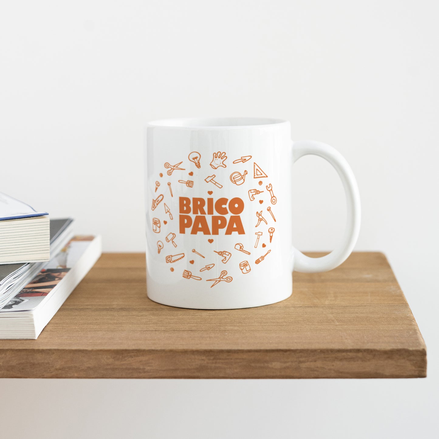 Mug Objets Blanc Brico Papa photo N° 4