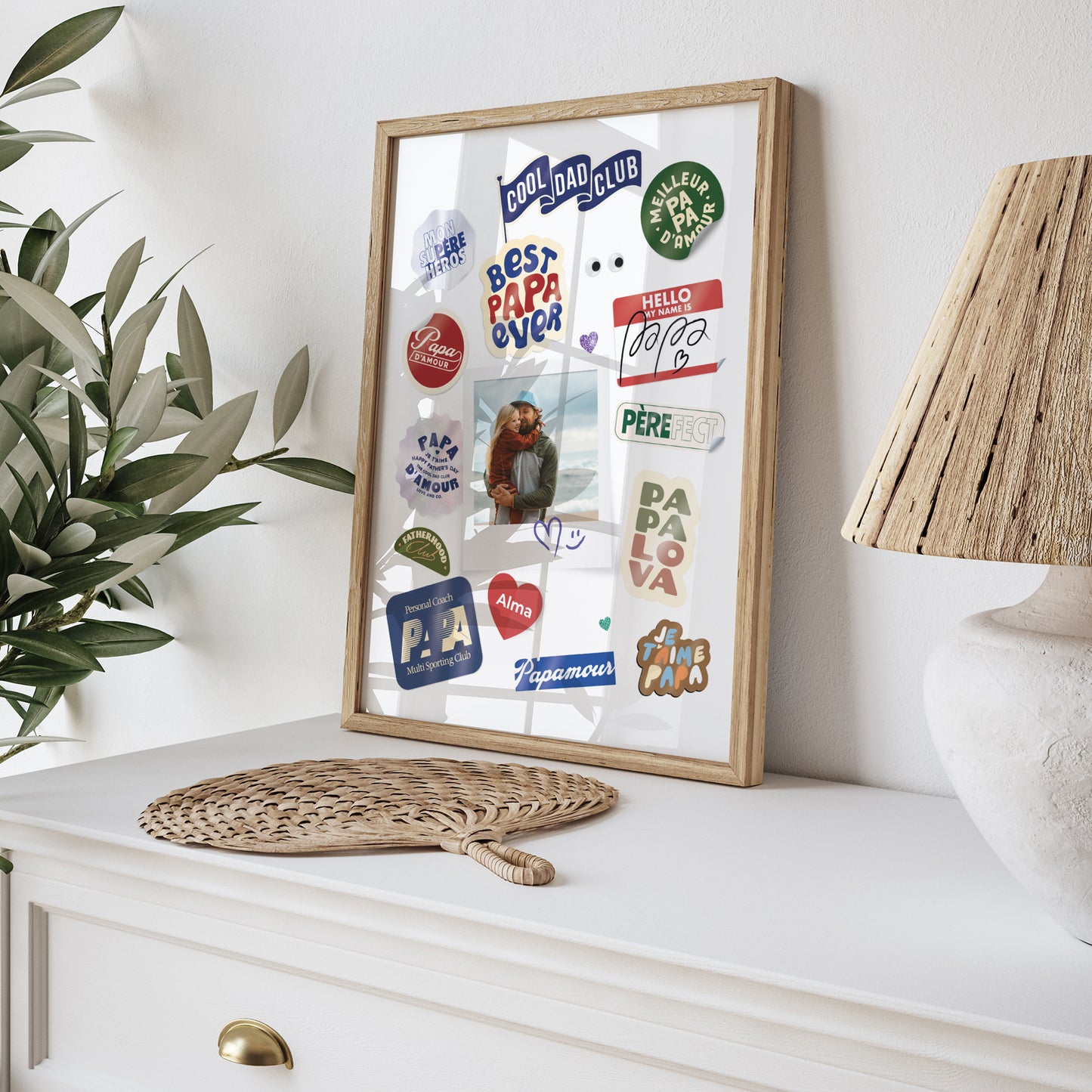 Affiche Objets Portrait Papatchwork d’Amour photo N° 5