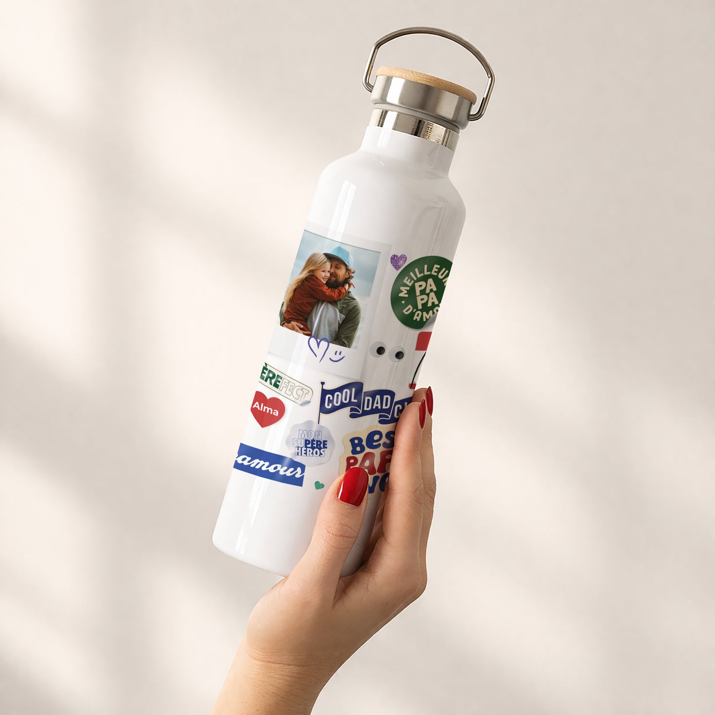 Gourde Objets 75 cl Papatchwork d’Amour photo N° 2