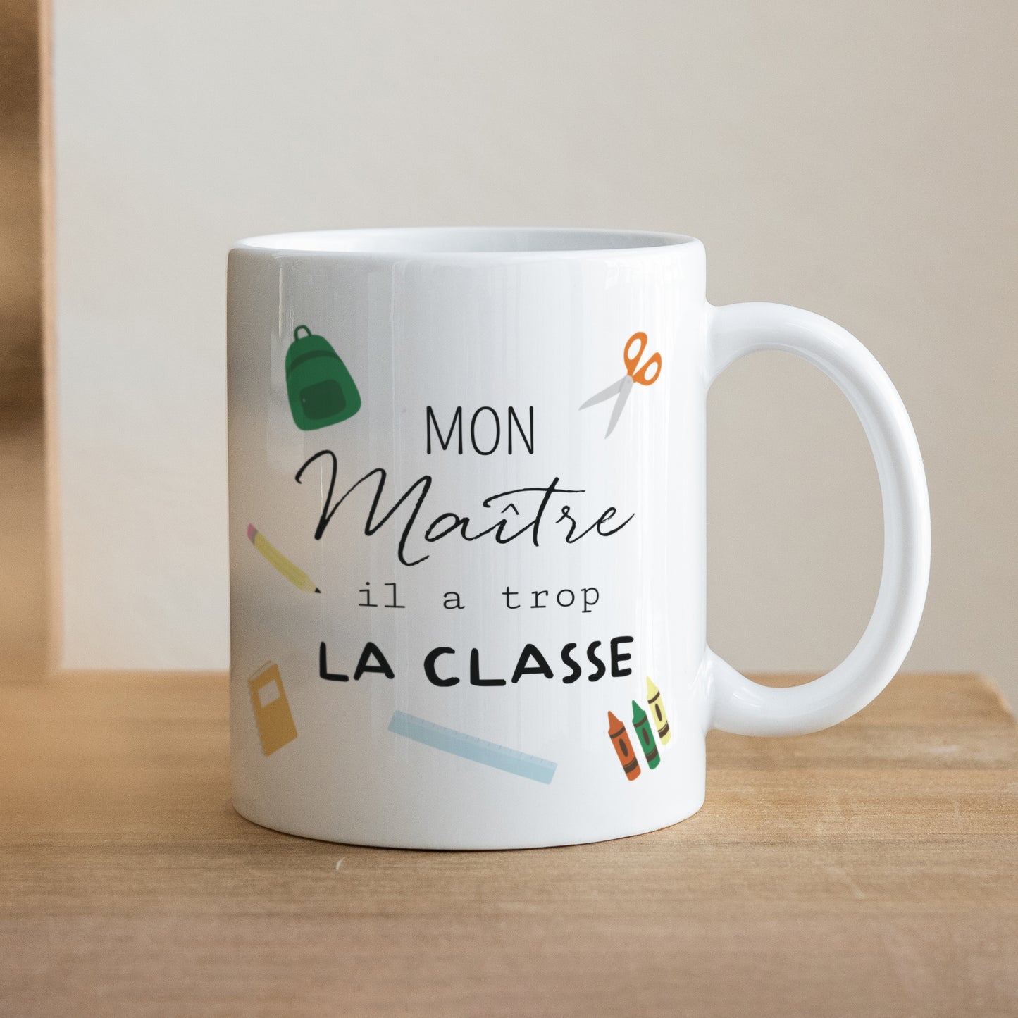 Mug Blanc La classe photo N° 1