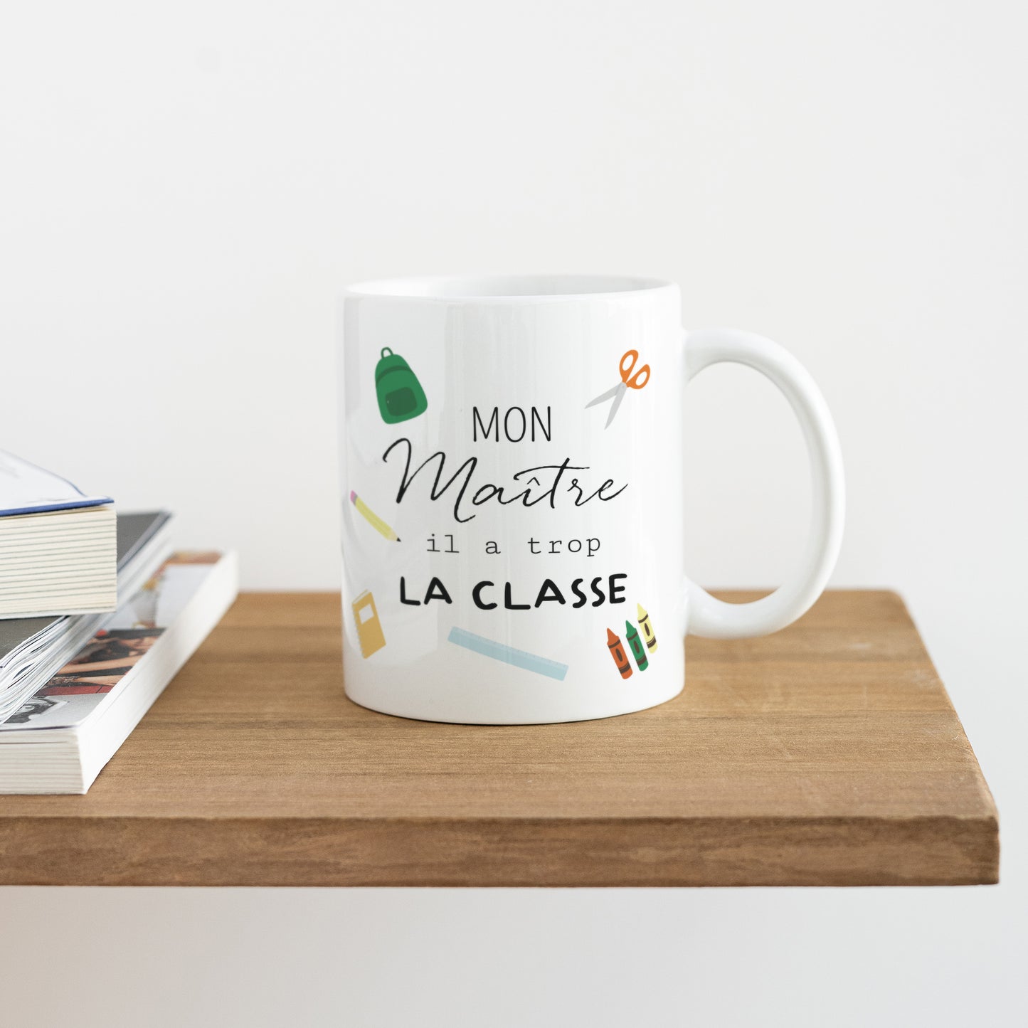 Mug Blanc La classe photo N° 4