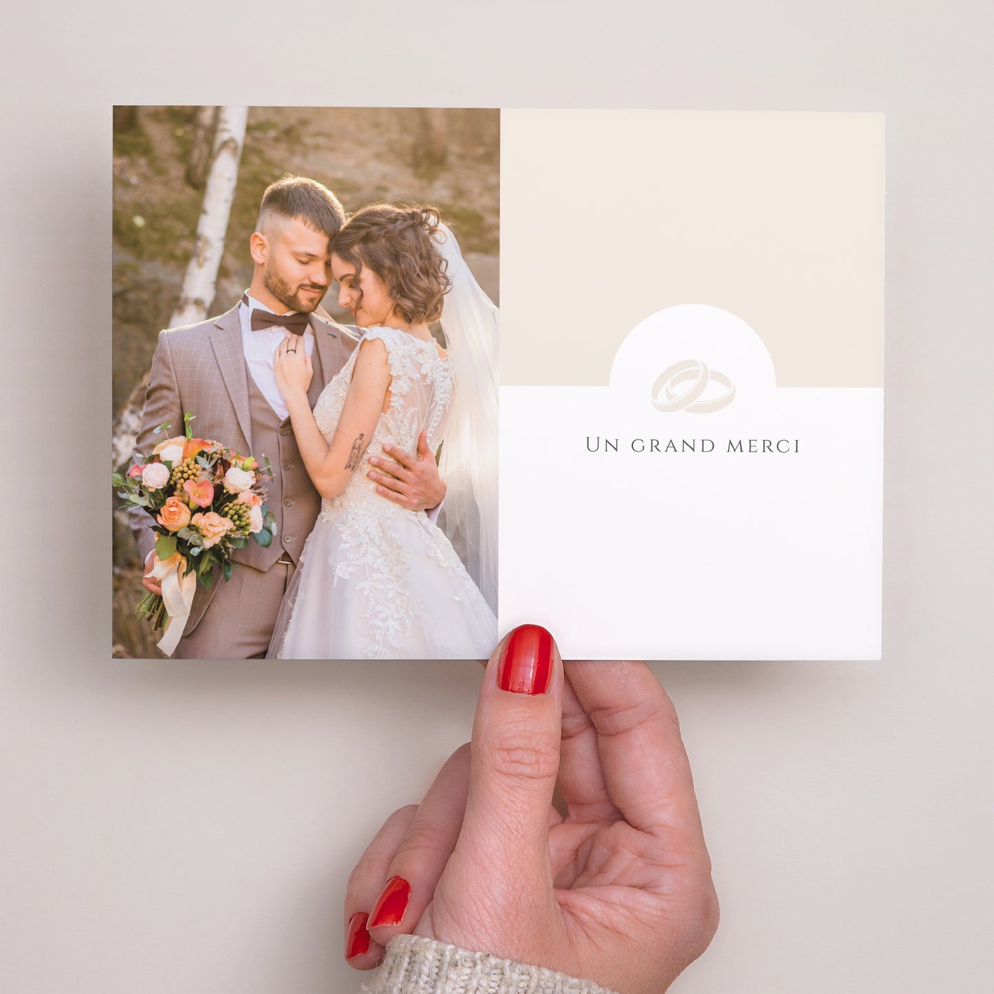 Remerciements Mariage Paysage Douce Harmonie photo N° 3