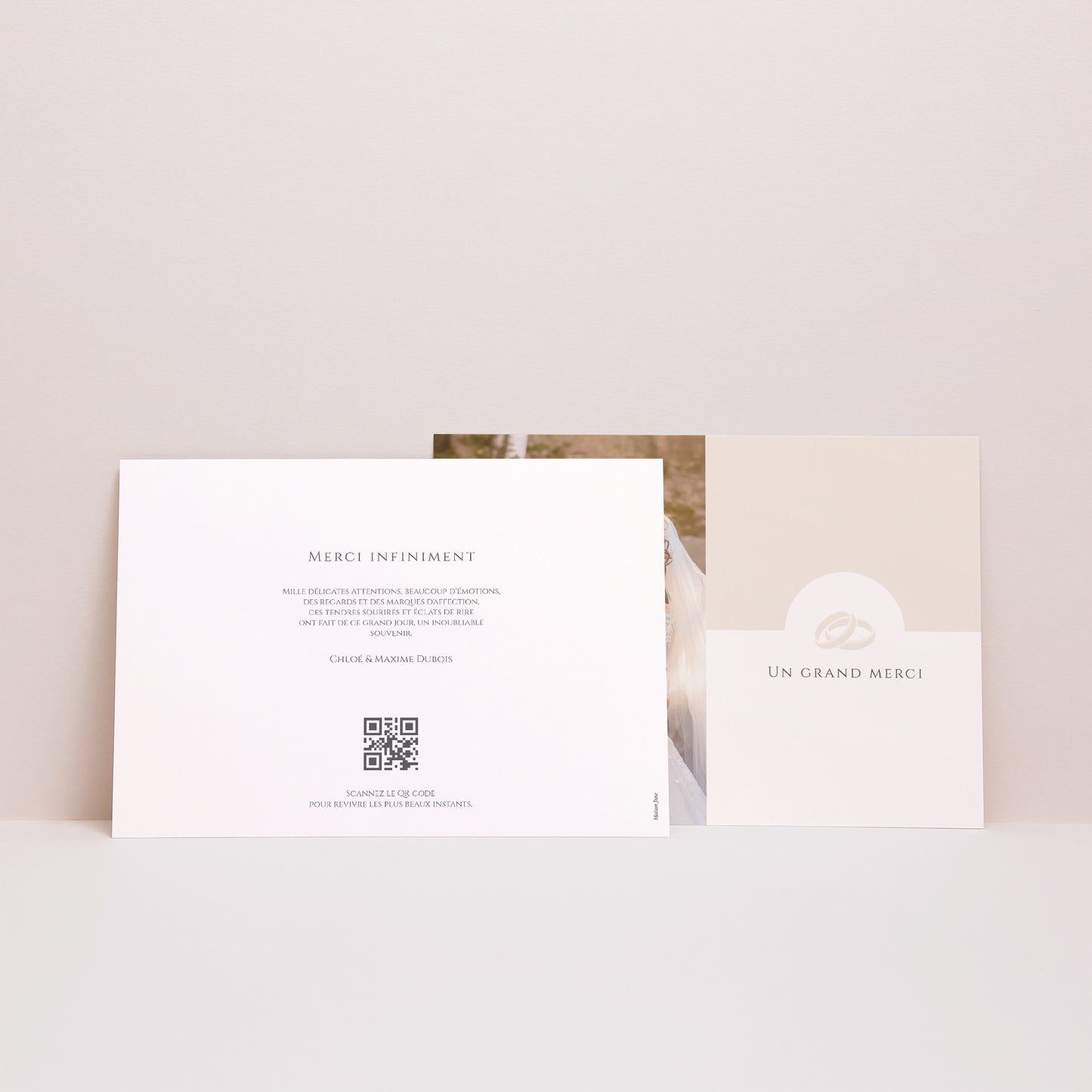 Remerciements Mariage Paysage Douce Harmonie photo N° 3