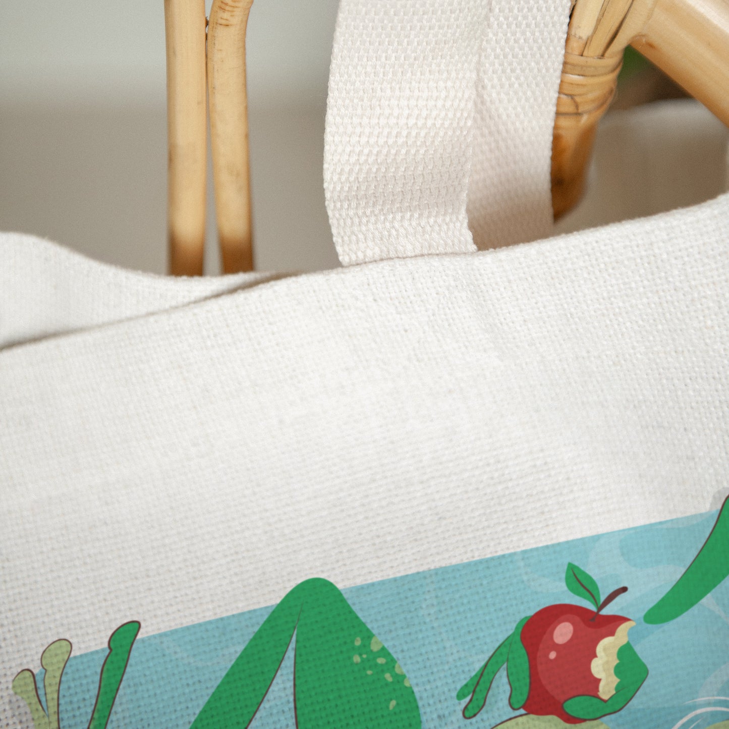 Tote bag Anse en toile Cool frog box photo N° 3