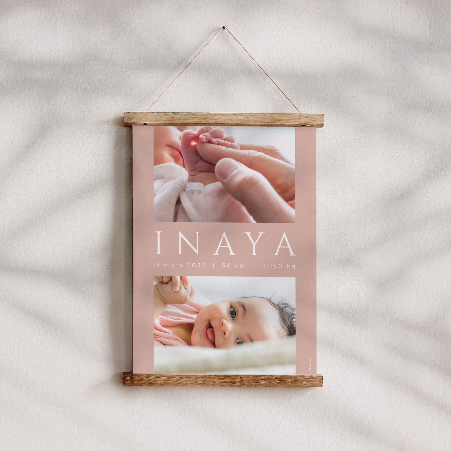 Affiche Naissance Portrait Objectif bonheur photo N° 4