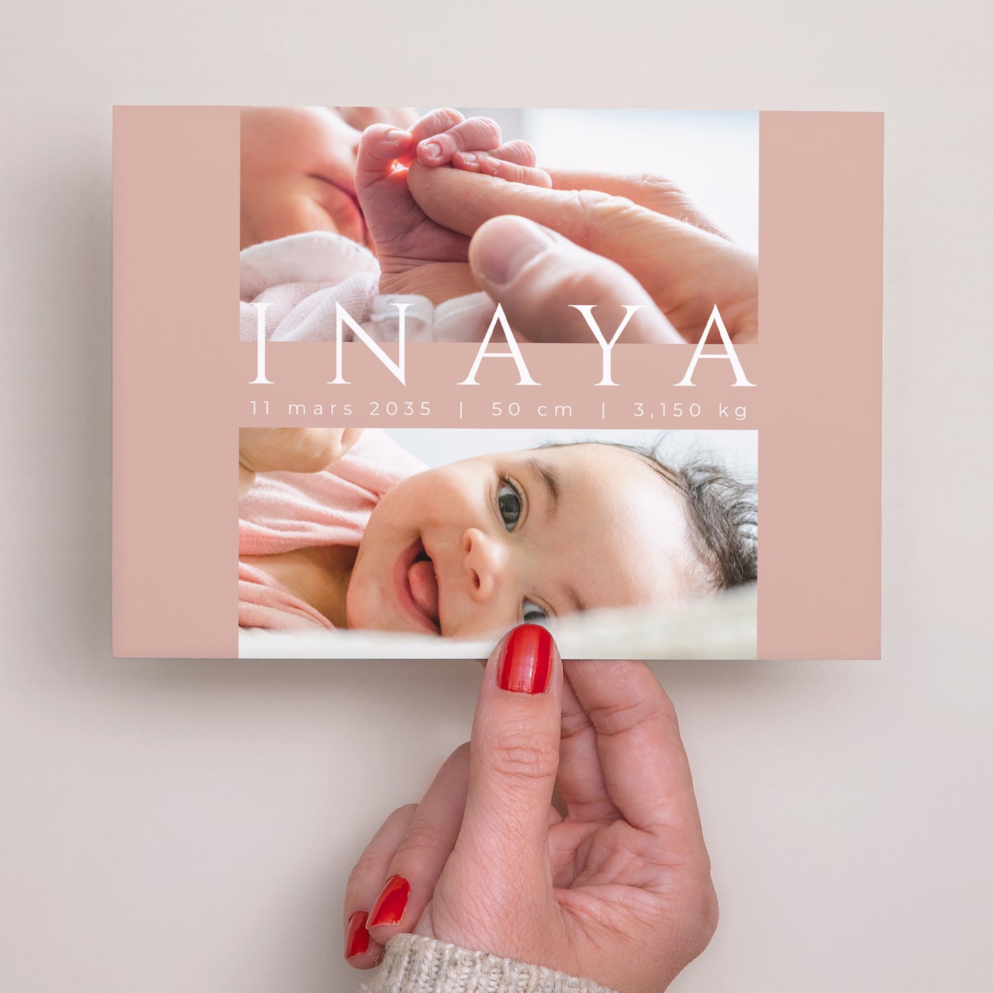 Faire-part Naissance Paysage Objectif bonheur photo N° 3